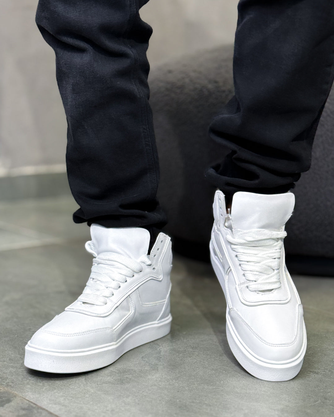 Basic Leather Half Sneaker/5442