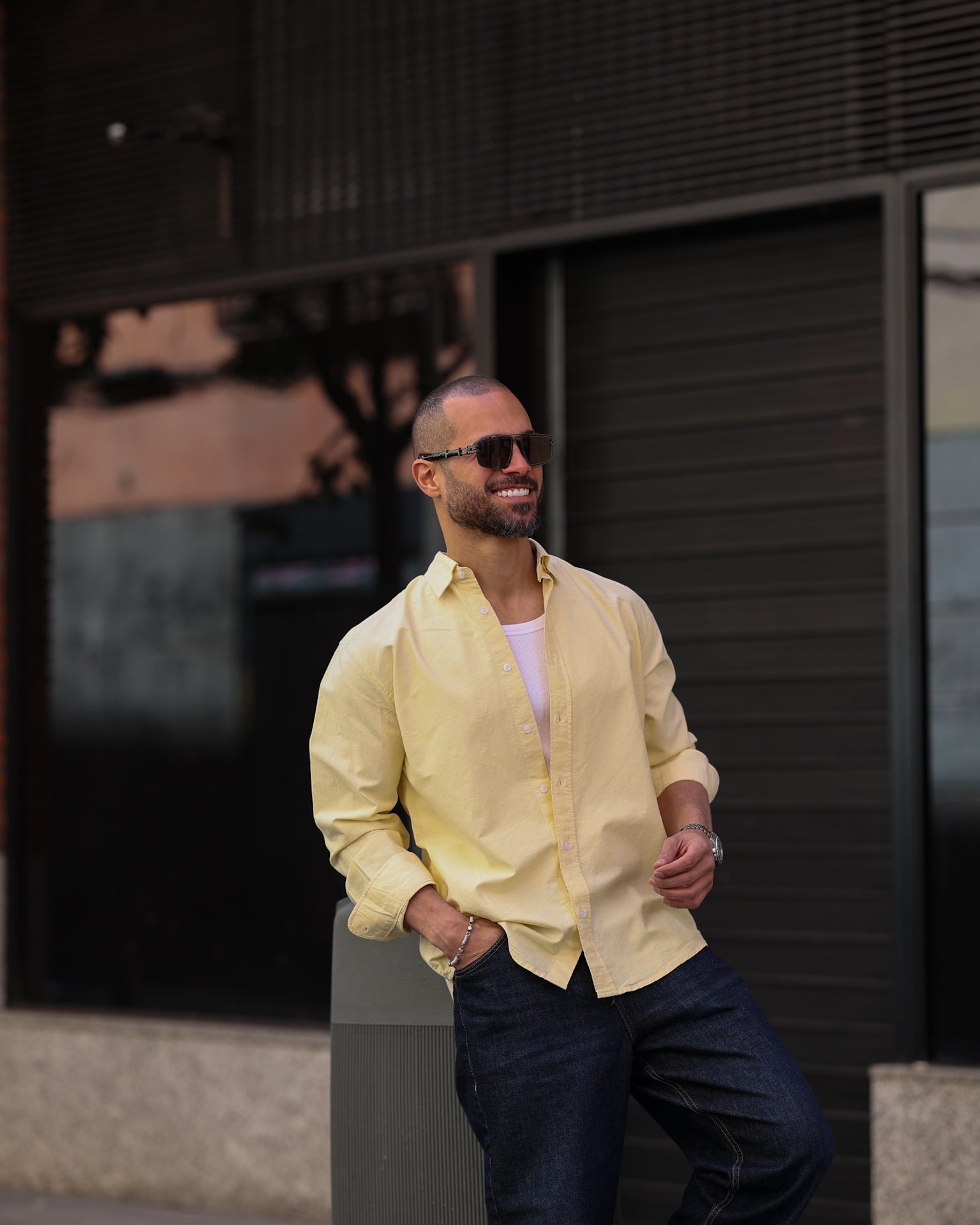 Basic oxford shirt Long sleeve/2330