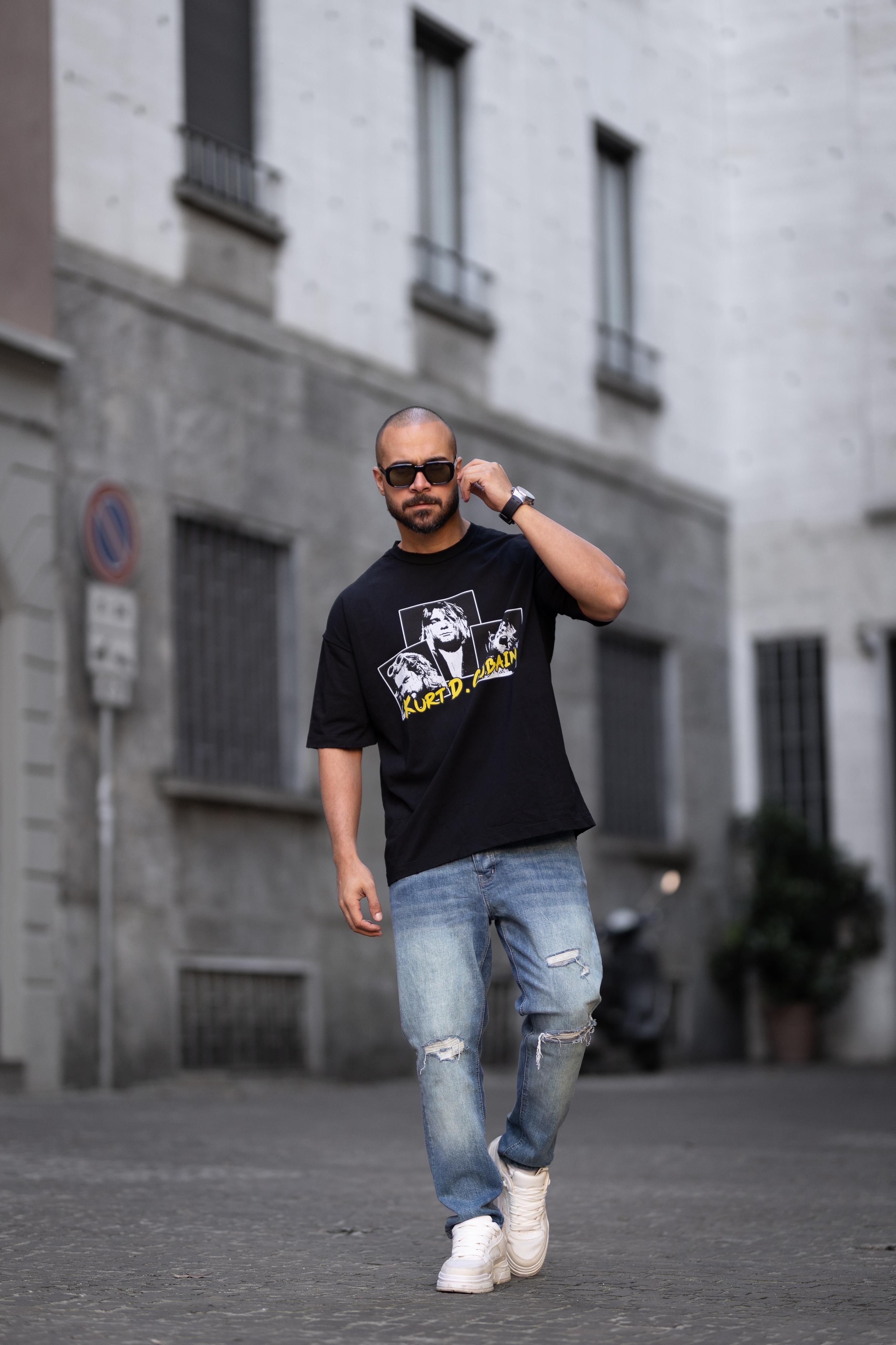Statement Graphic Oversize Tee/3303