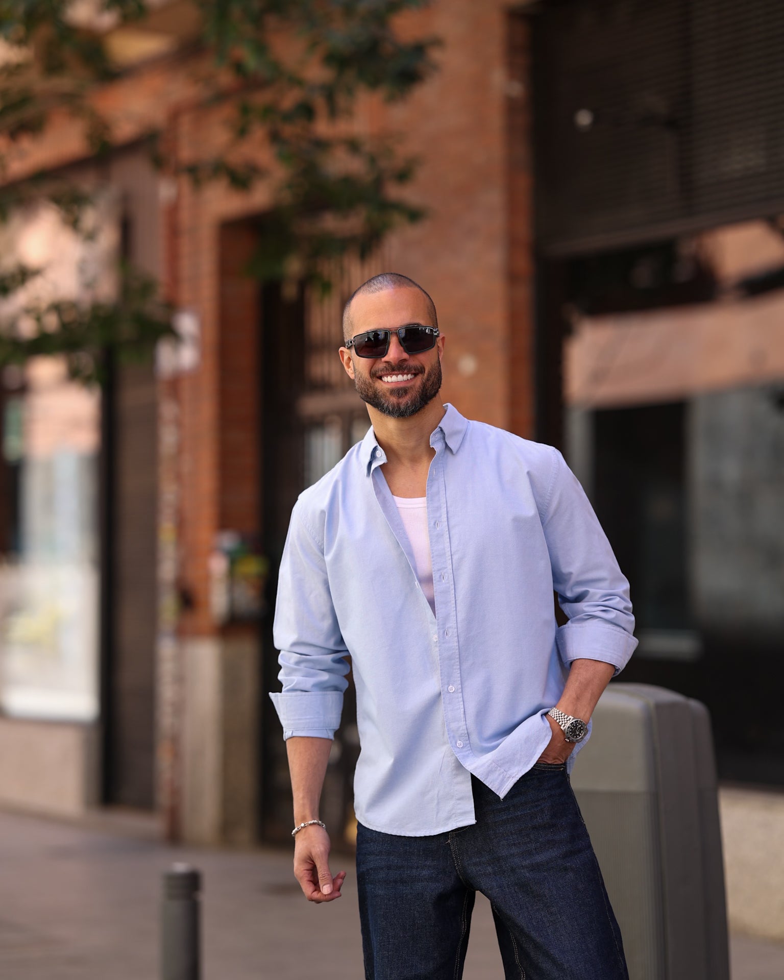 Basic oxford shirt Long sleeve/2330