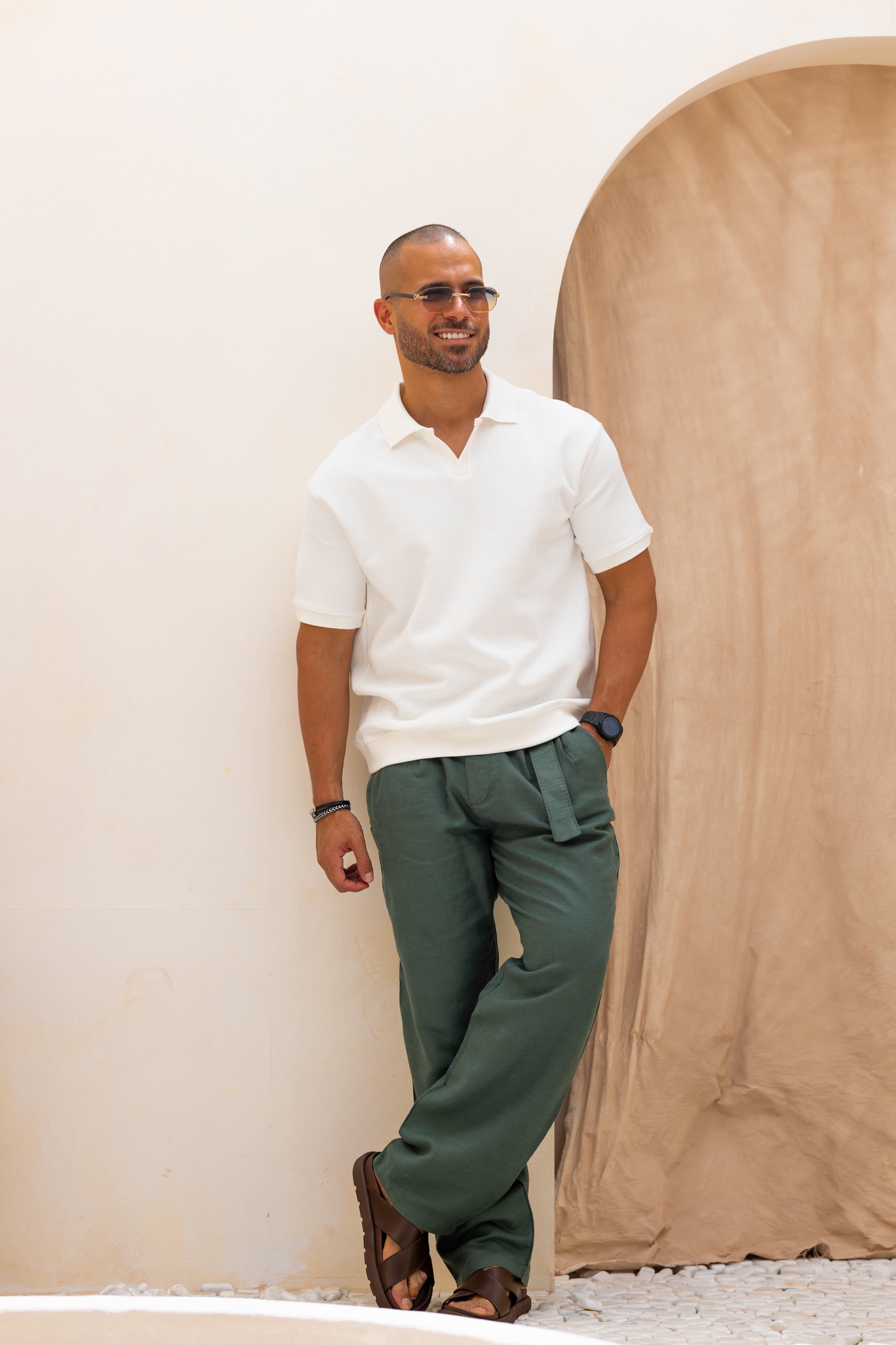 Basic Regular Fit Knitwear Polo Shirt/3341