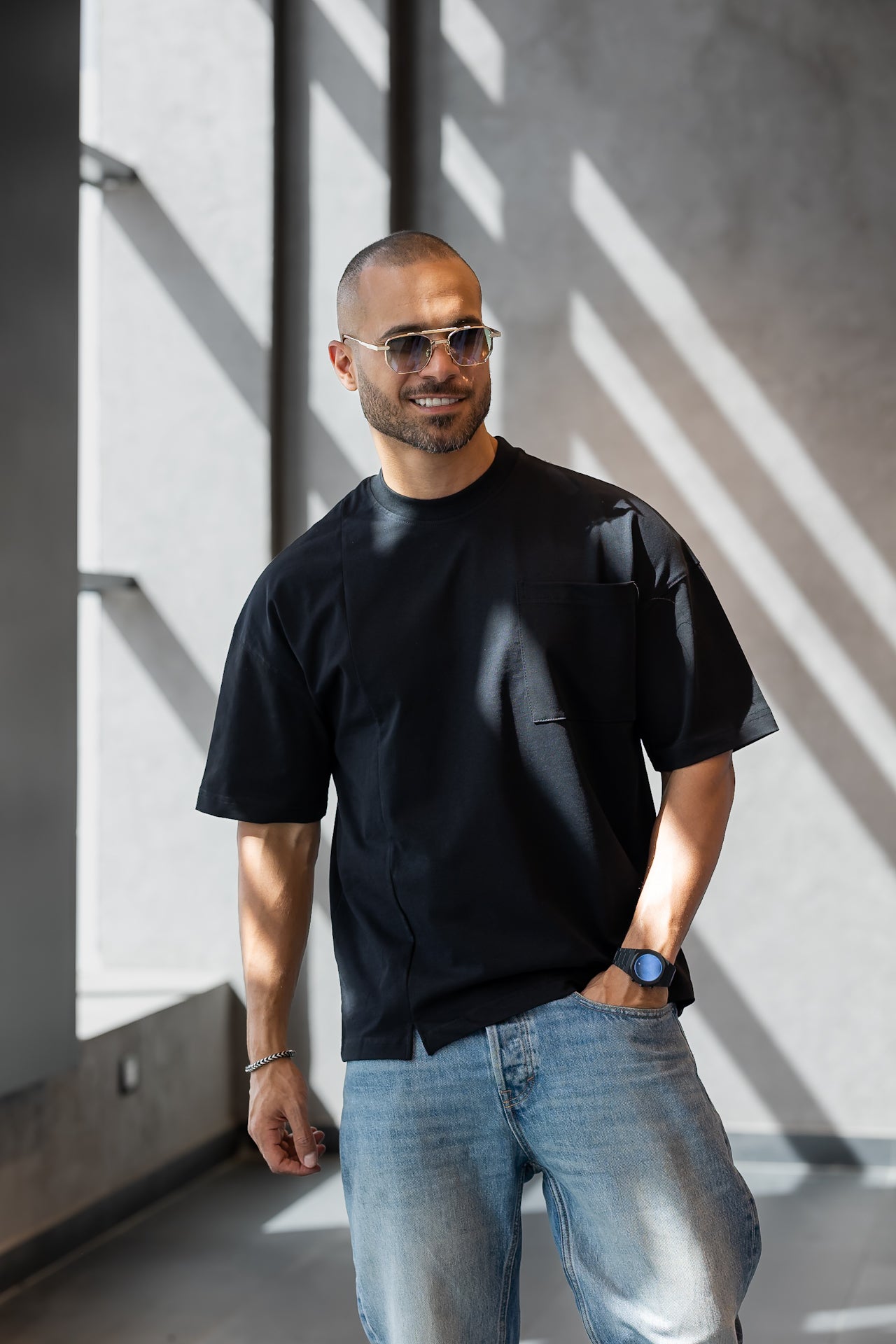 Basic Relaxed Fit With Pocket/3330