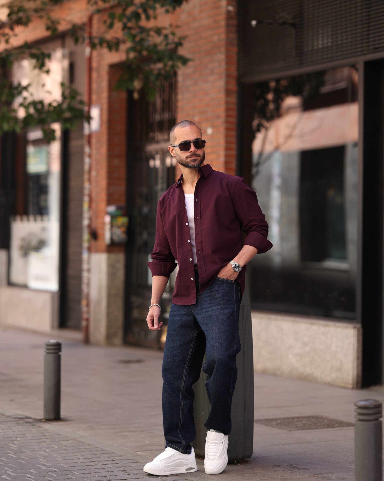 Basic oxford shirt Long sleeve/2330