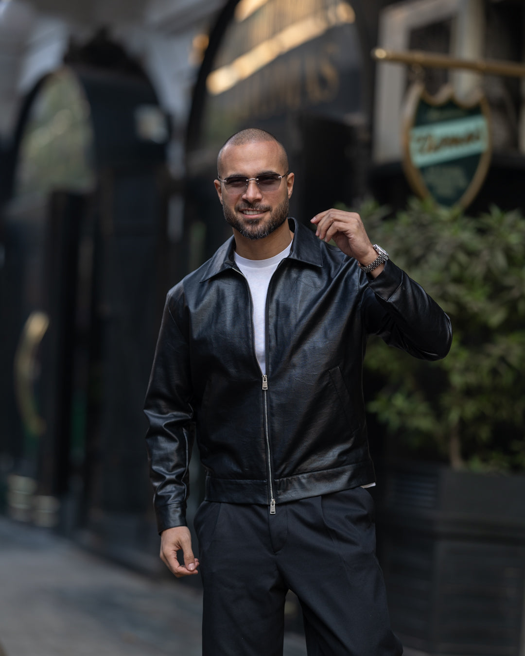 Leather Jacket Box Fit/3478