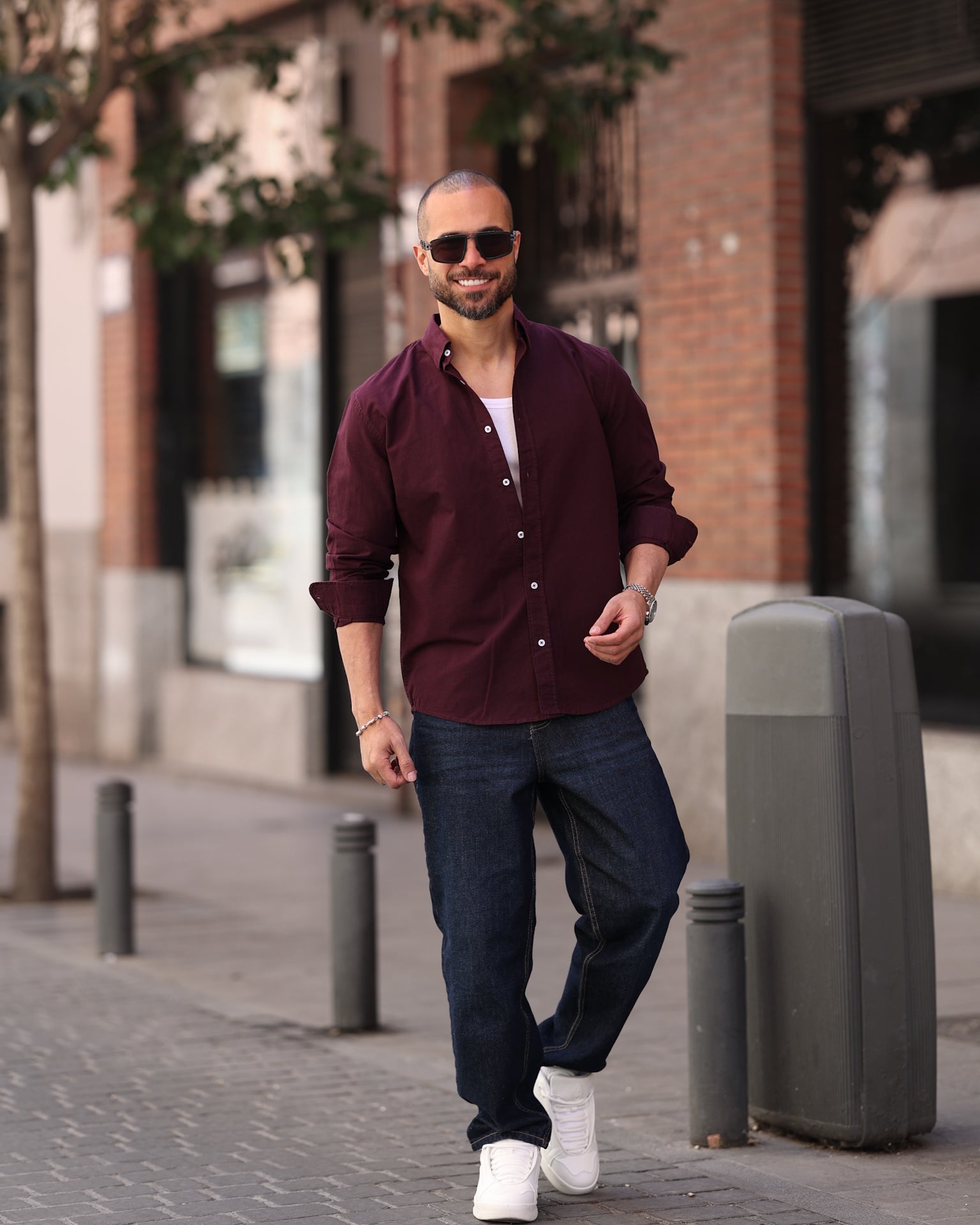 Basic oxford shirt Long sleeve/2330