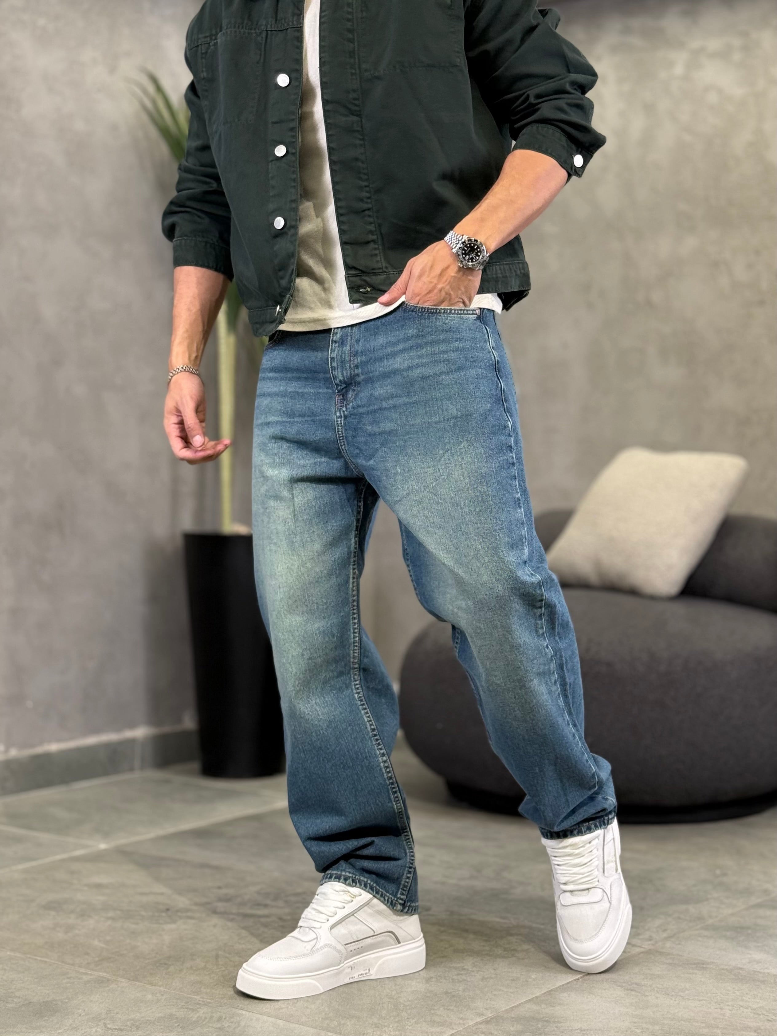 Basic Wide Leg Denim/9016