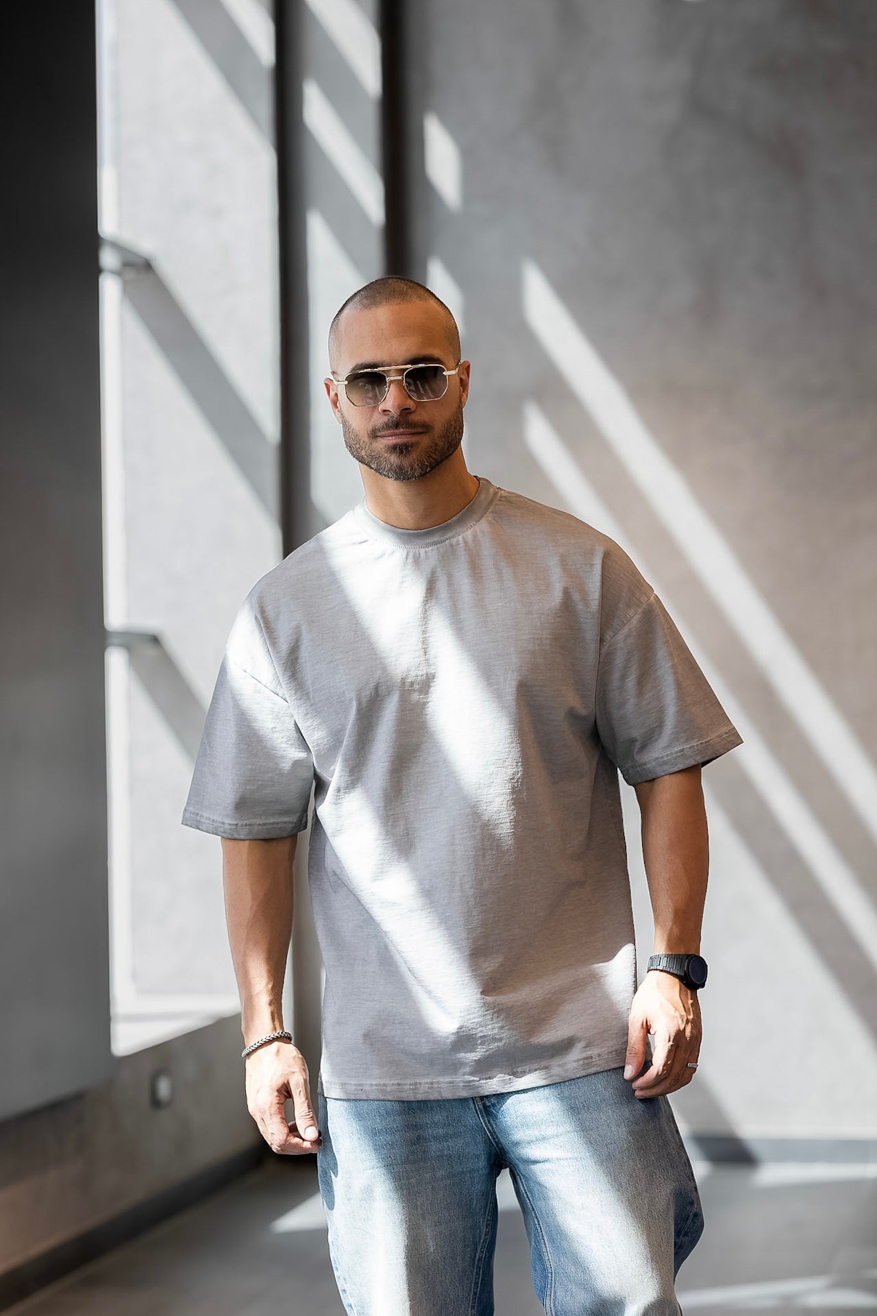 Basic Relaxed Fit Acid T-shirt/3322