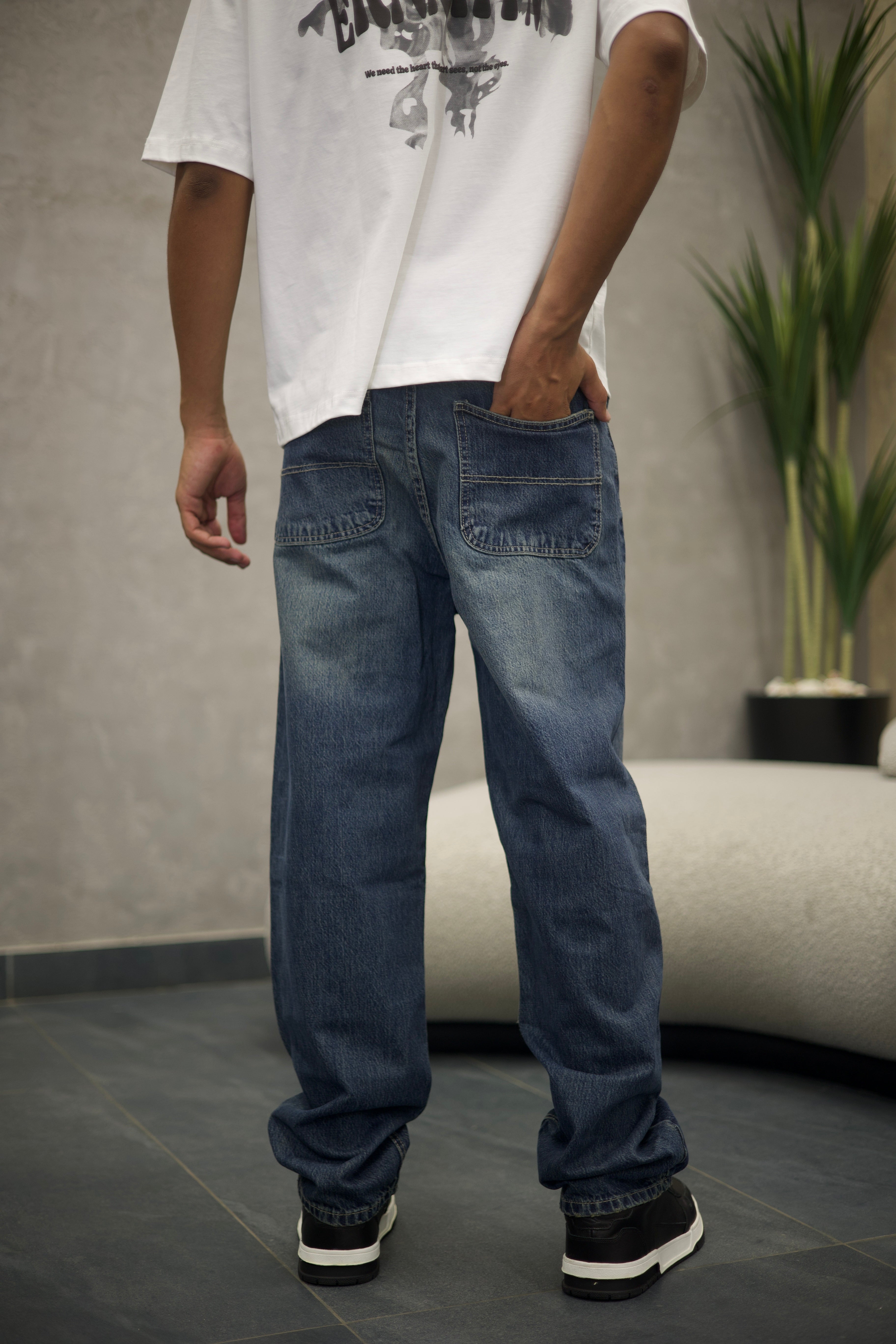 Basic Baggy Fit Denim/9005
