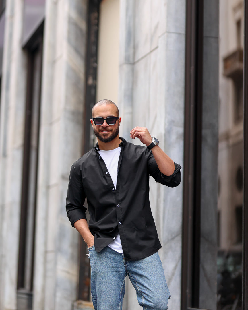 Basic oxford shirt Long sleeve/2330