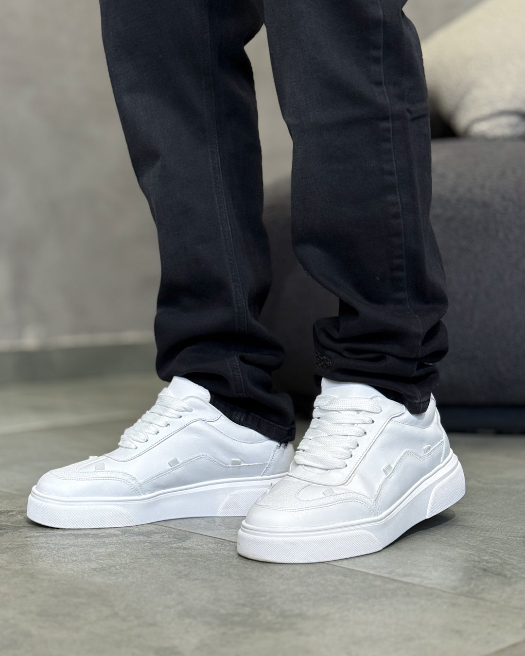 Genuine leather Flat shoes/5440