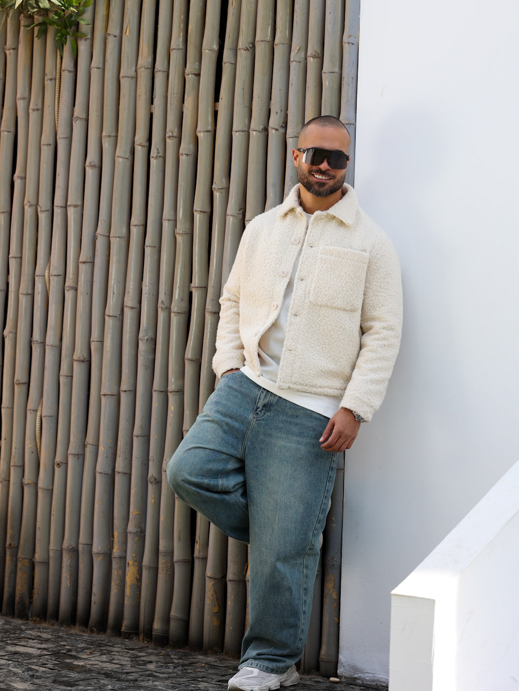 Basic Boxfit Wool Jacket With Pocket/3474