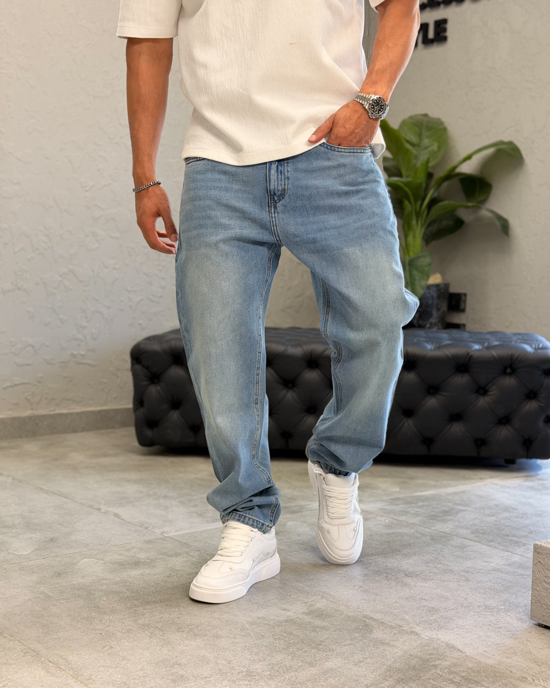 Slim Tapered Jeans/9019