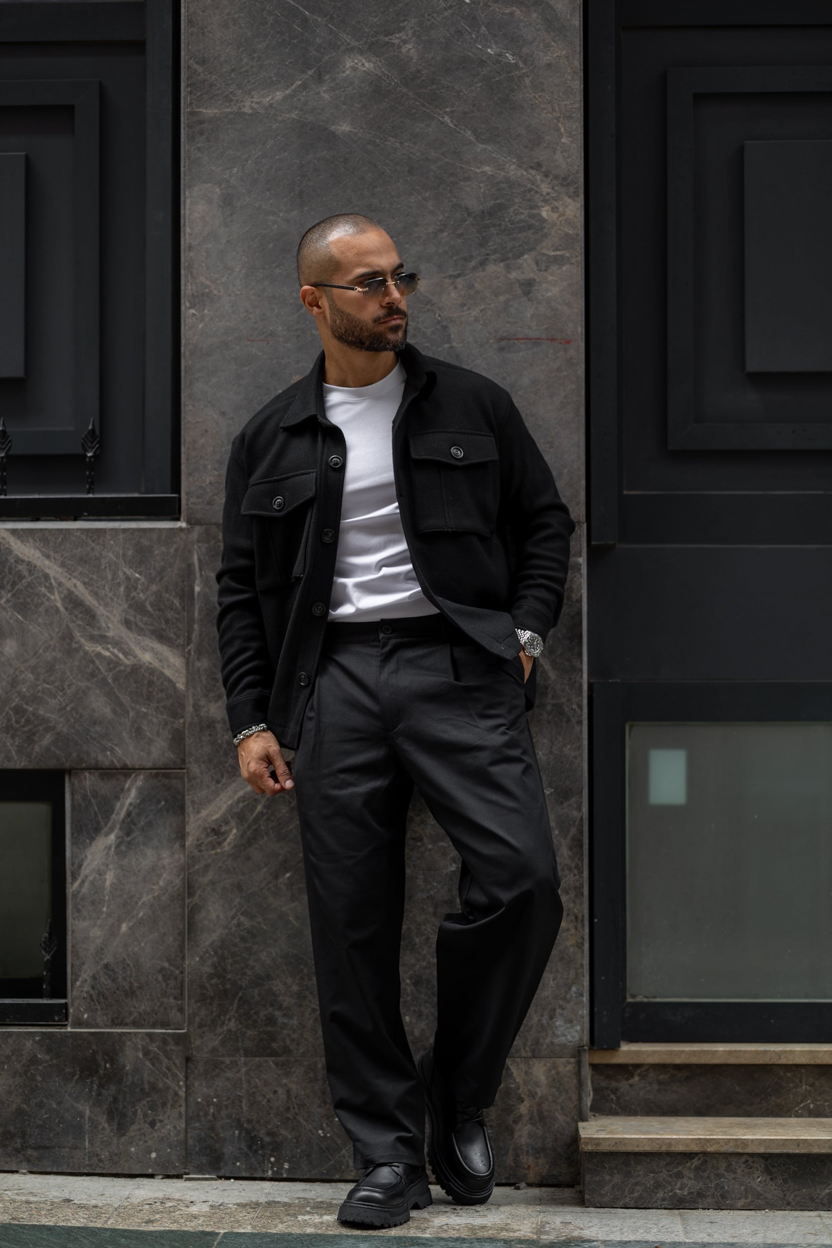 Basic Gogh Shirt With Two Pocket/2328