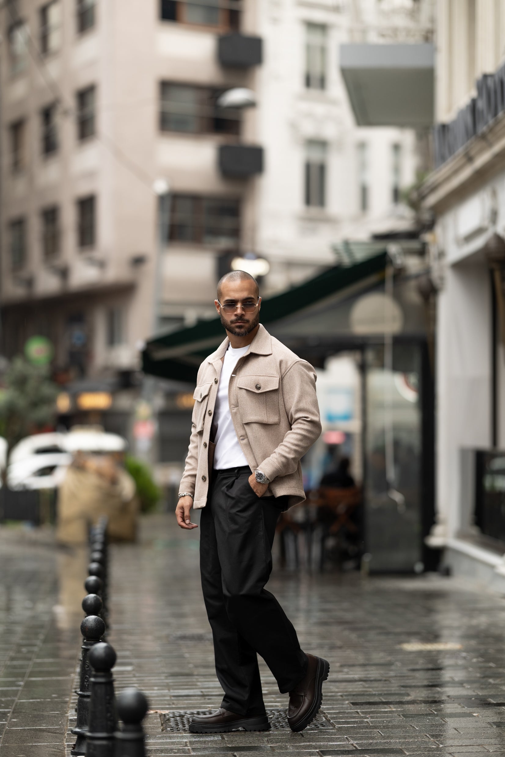 Basic Gogh Shirt With Two Pocket/2328