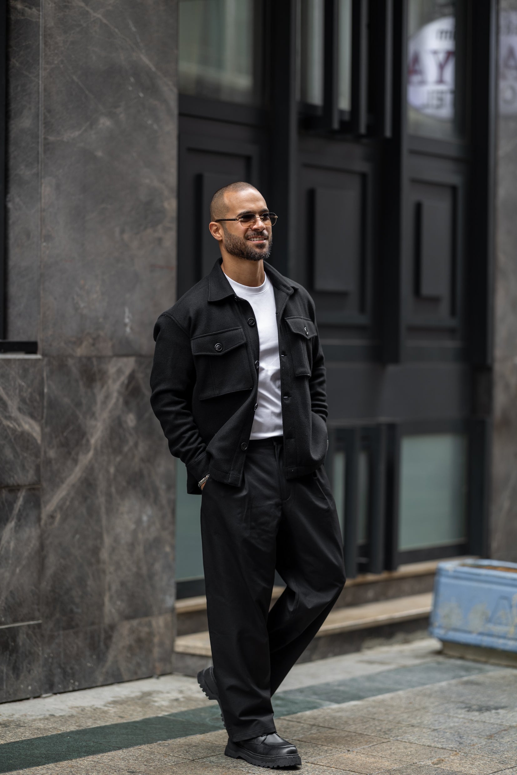 Basic Gogh Shirt With Two Pocket/2328