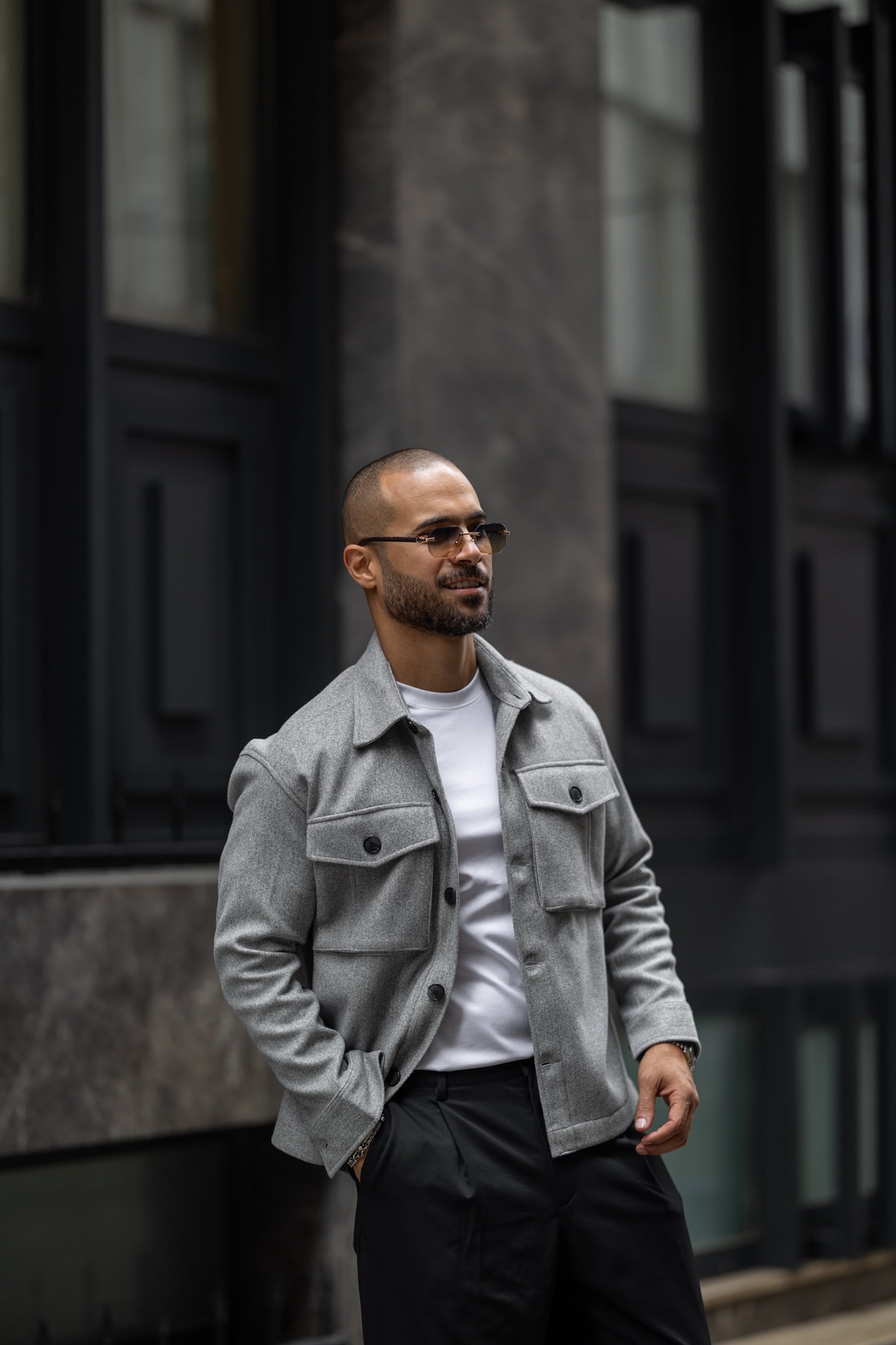 Basic Gogh Shirt With Two Pocket/2328