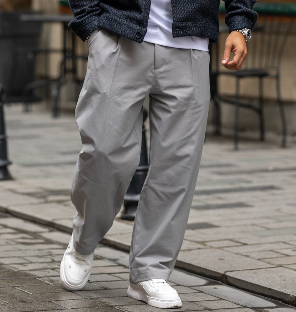 Basic Wide Leg Classic Pant/3233