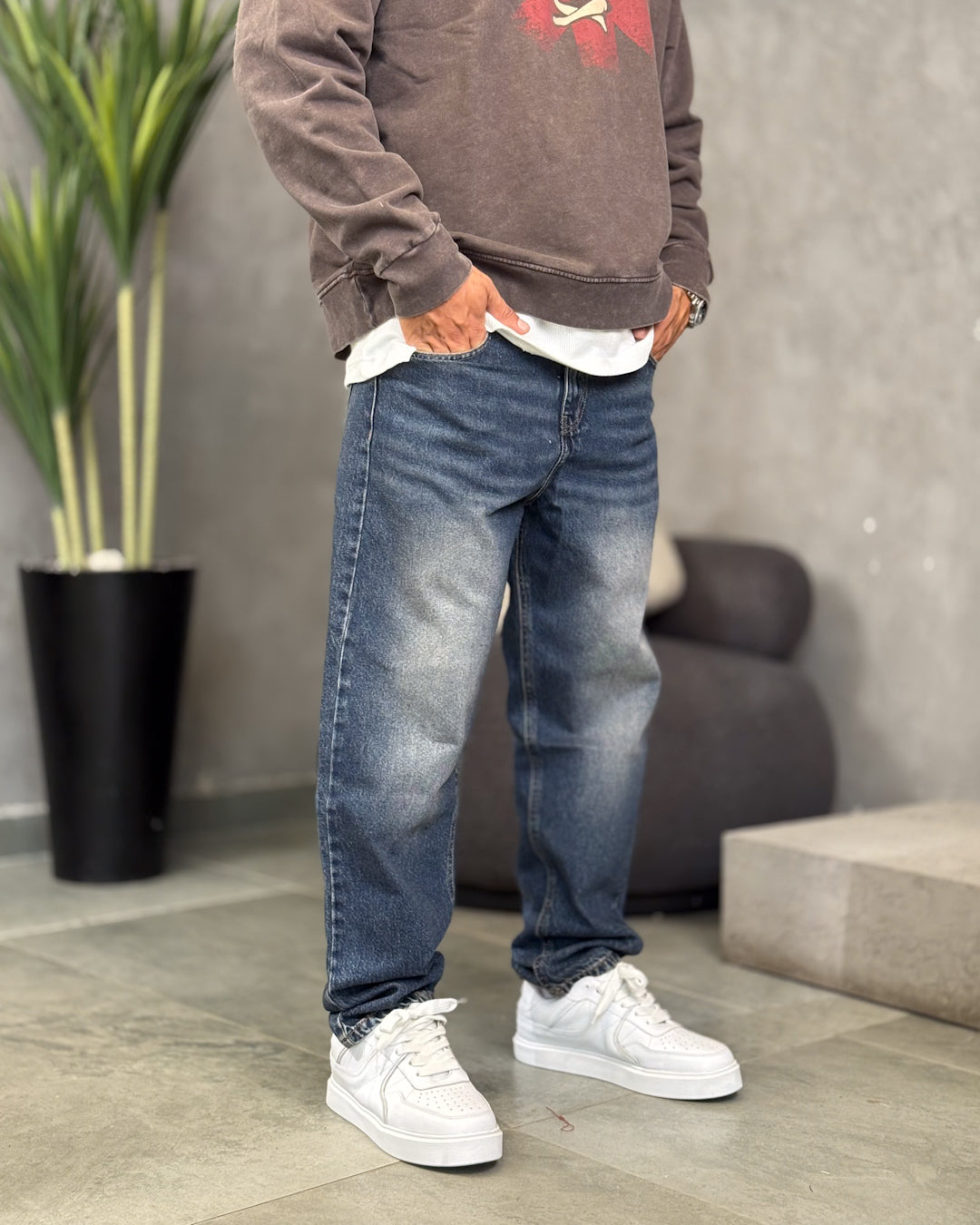 Basic Wide Leg Denim/9013