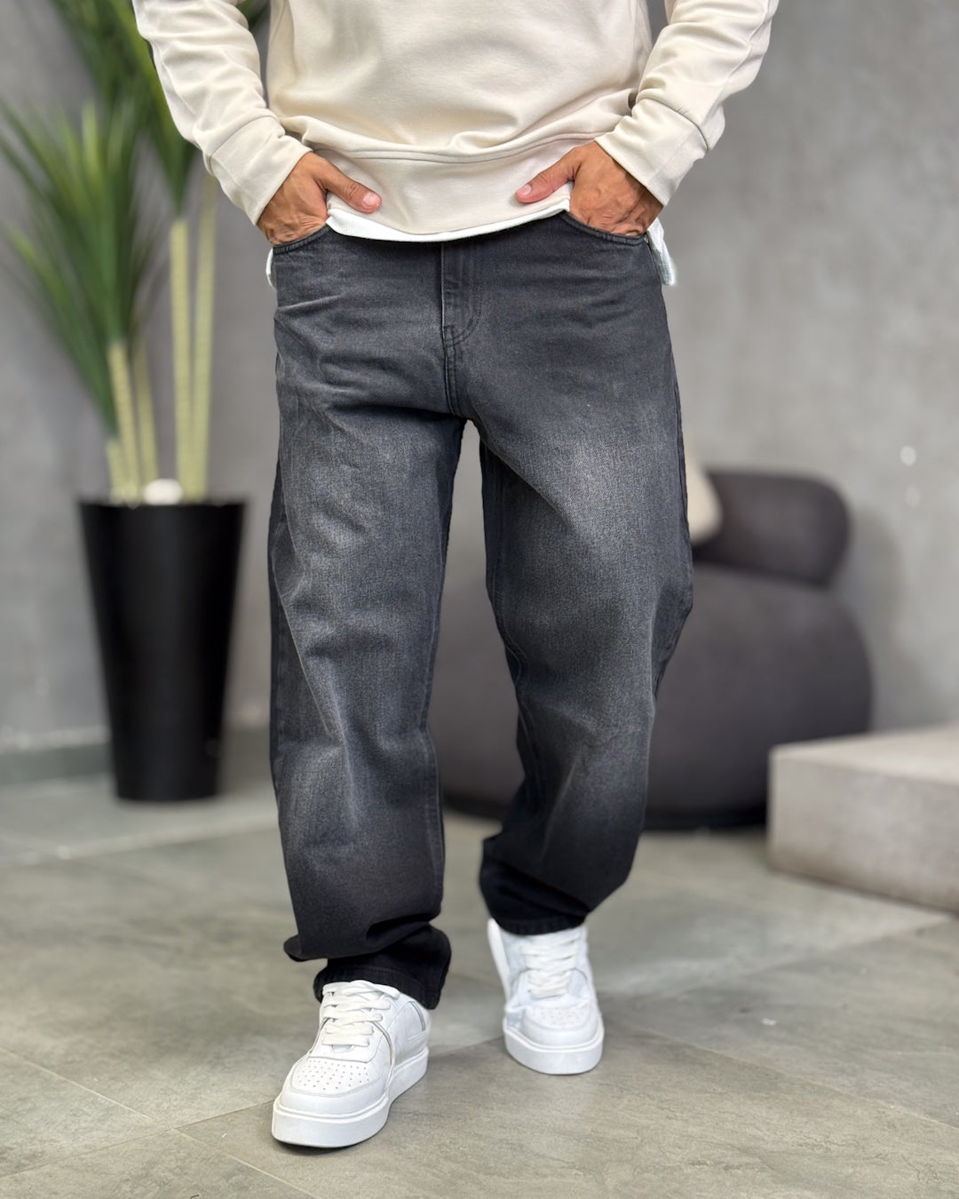 Basic Wide Leg Denim/9013