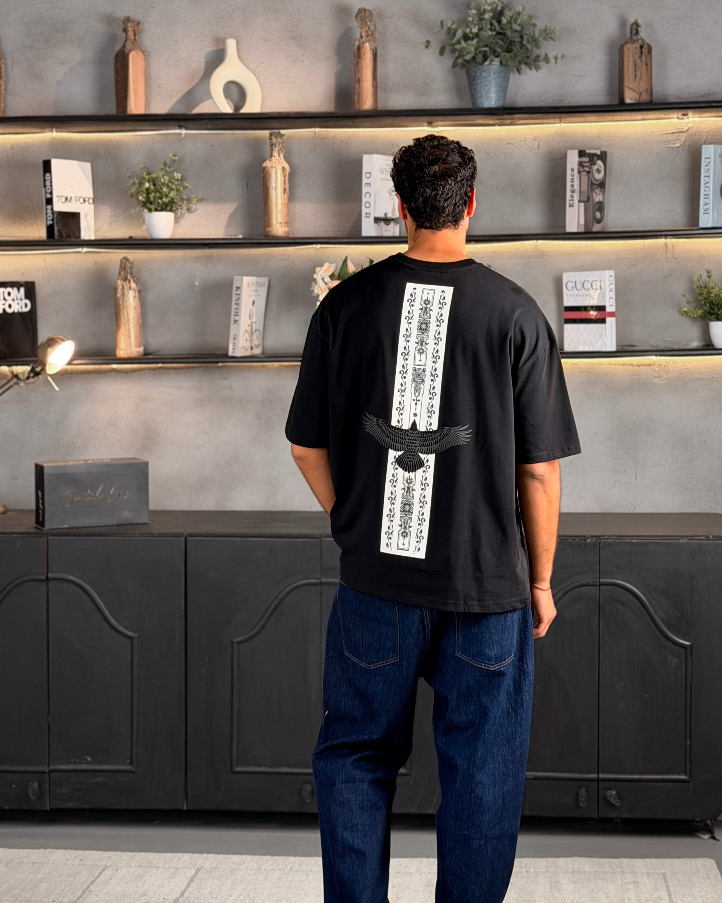 Shadow Eagle Oversized T-shirt 3381