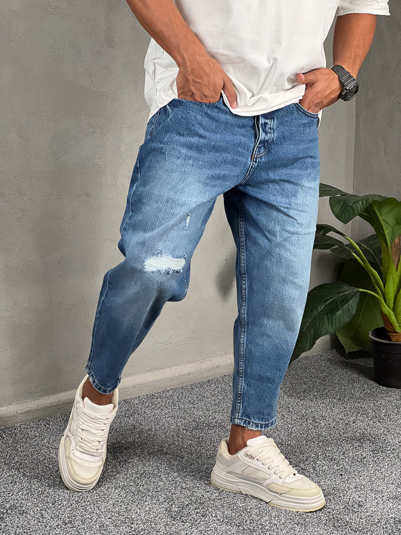 Cutting Boyfriend Jeans/1253