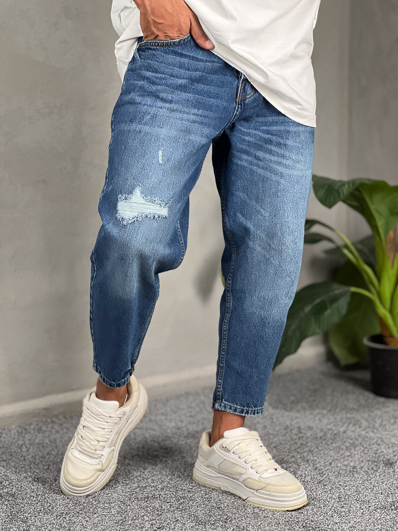 Cutting Boyfriend Jeans/1253