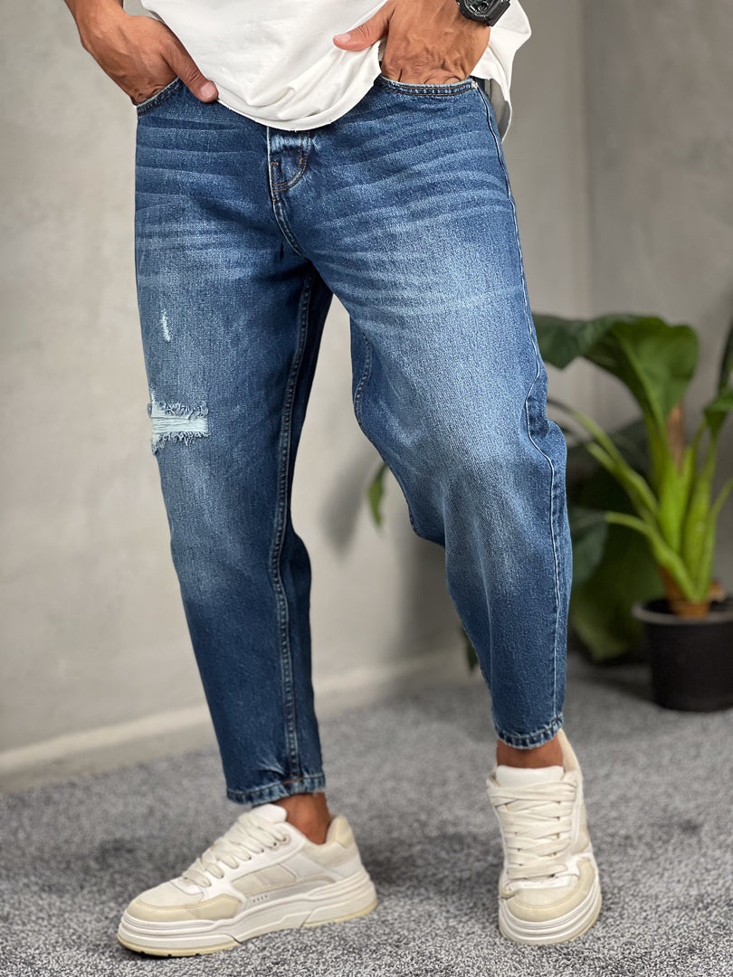 Cutting Boyfriend Jeans/1253