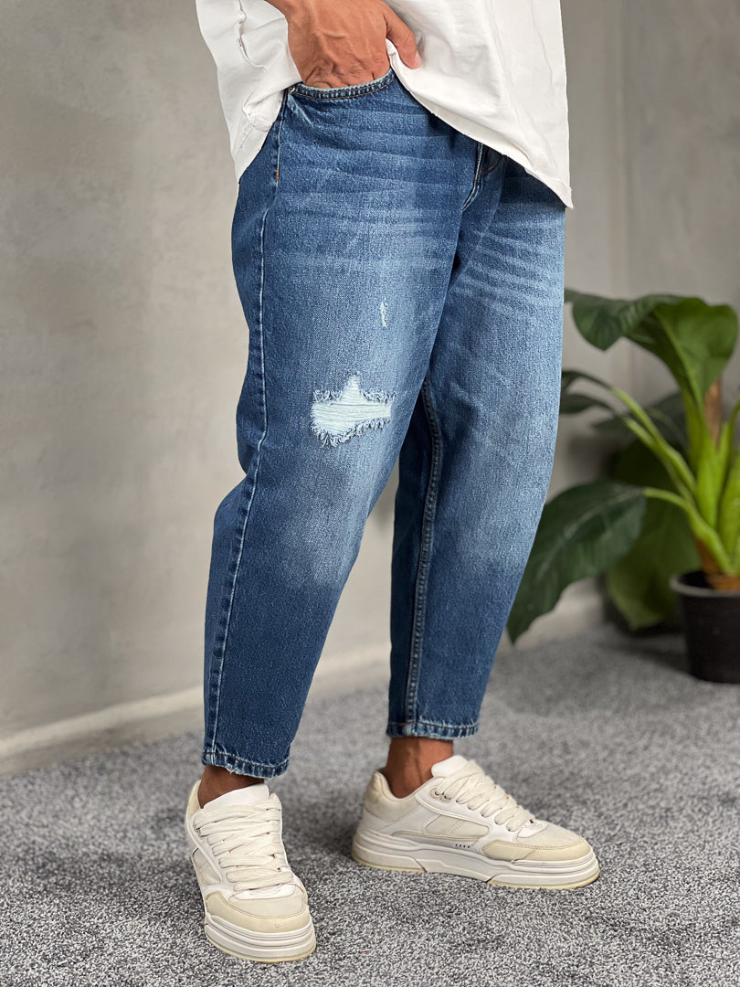 Cutting Boyfriend Jeans/1253