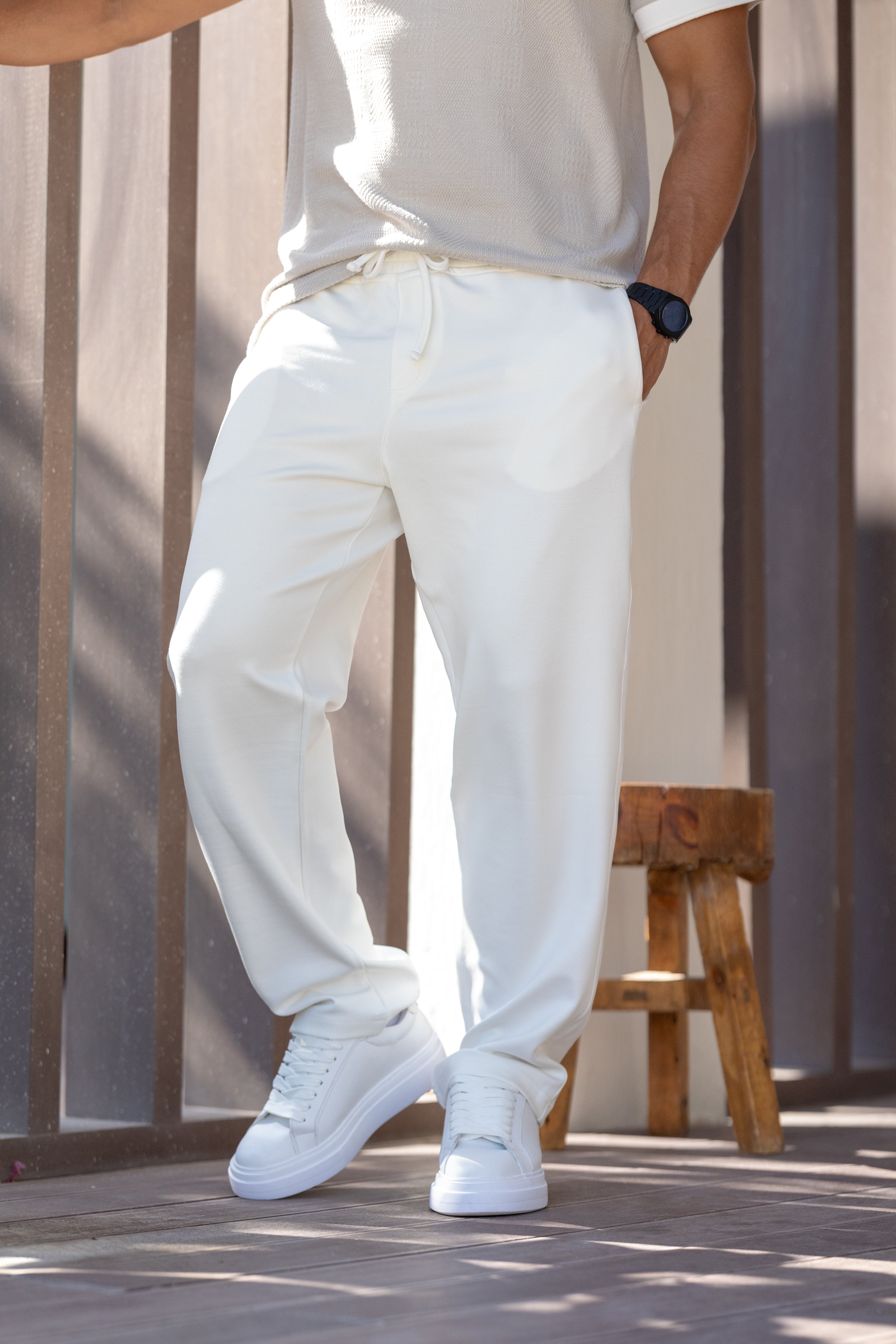 Basic Straight Fit Sweatpants/3232
