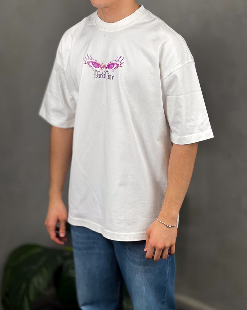 Relaxed Fit T-shirt With Printed/103