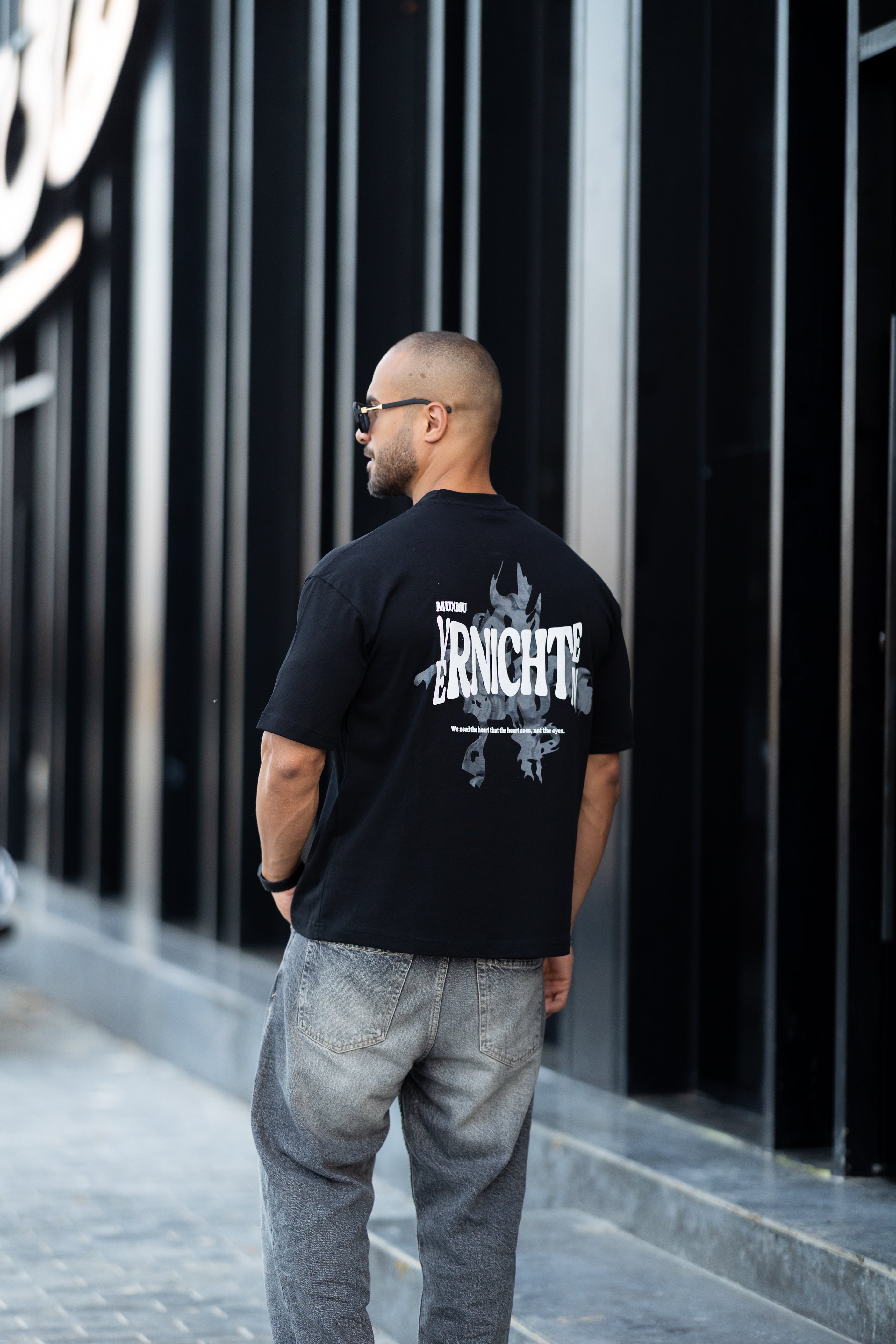 Relaxed Fit T-shirt With Printed/3337