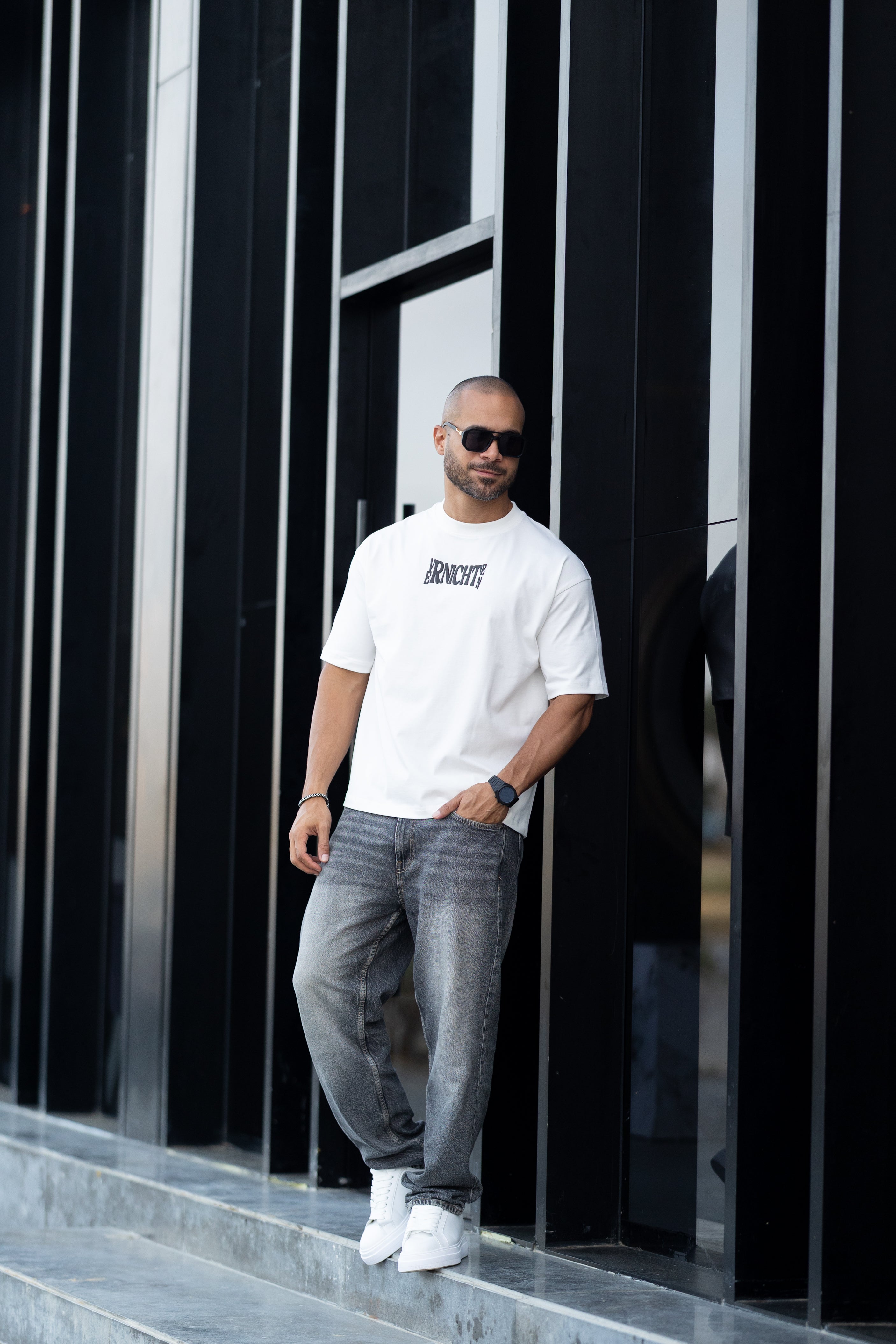 Relaxed Fit T-shirt With Printed/3337