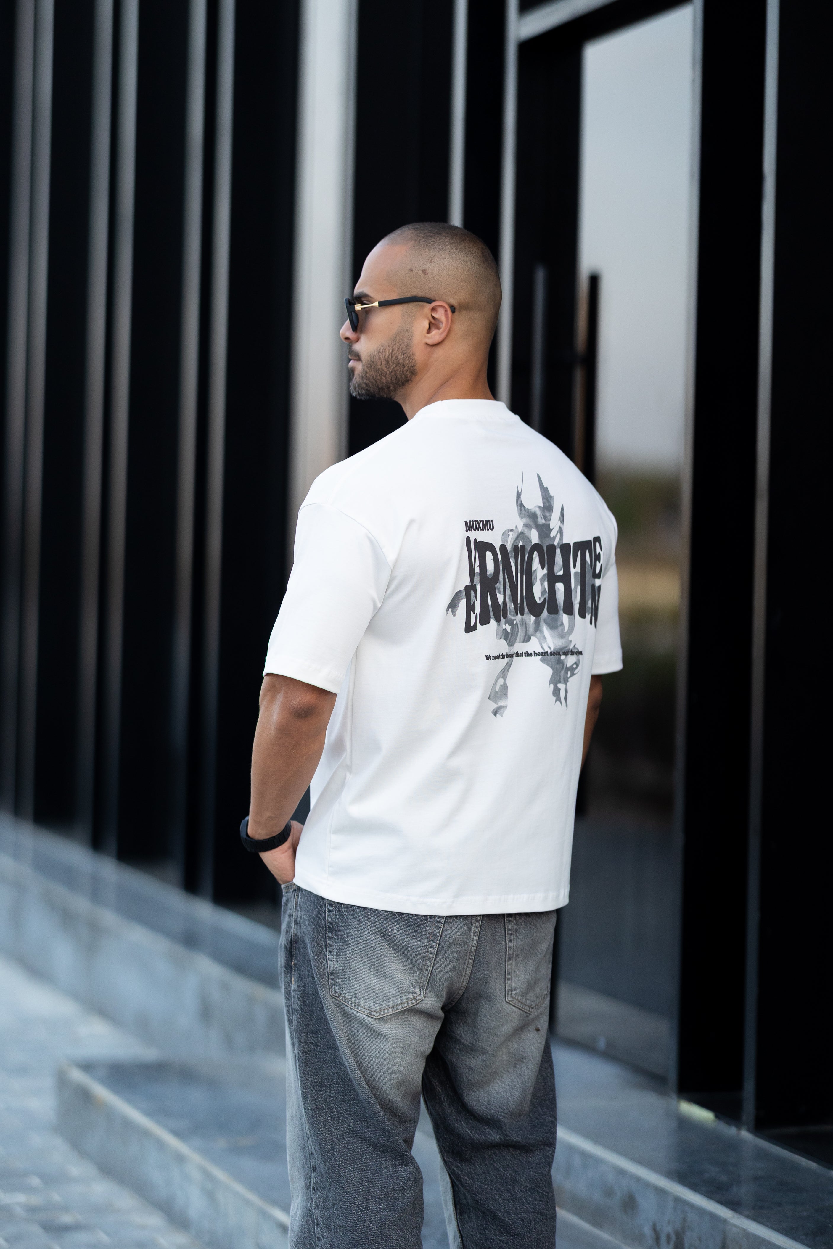 Relaxed Fit T-shirt With Printed/3337