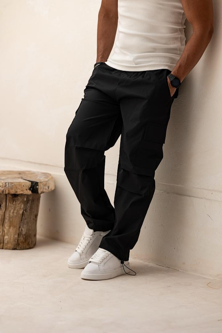 Basic Wide Leg Cargo Pant/3215