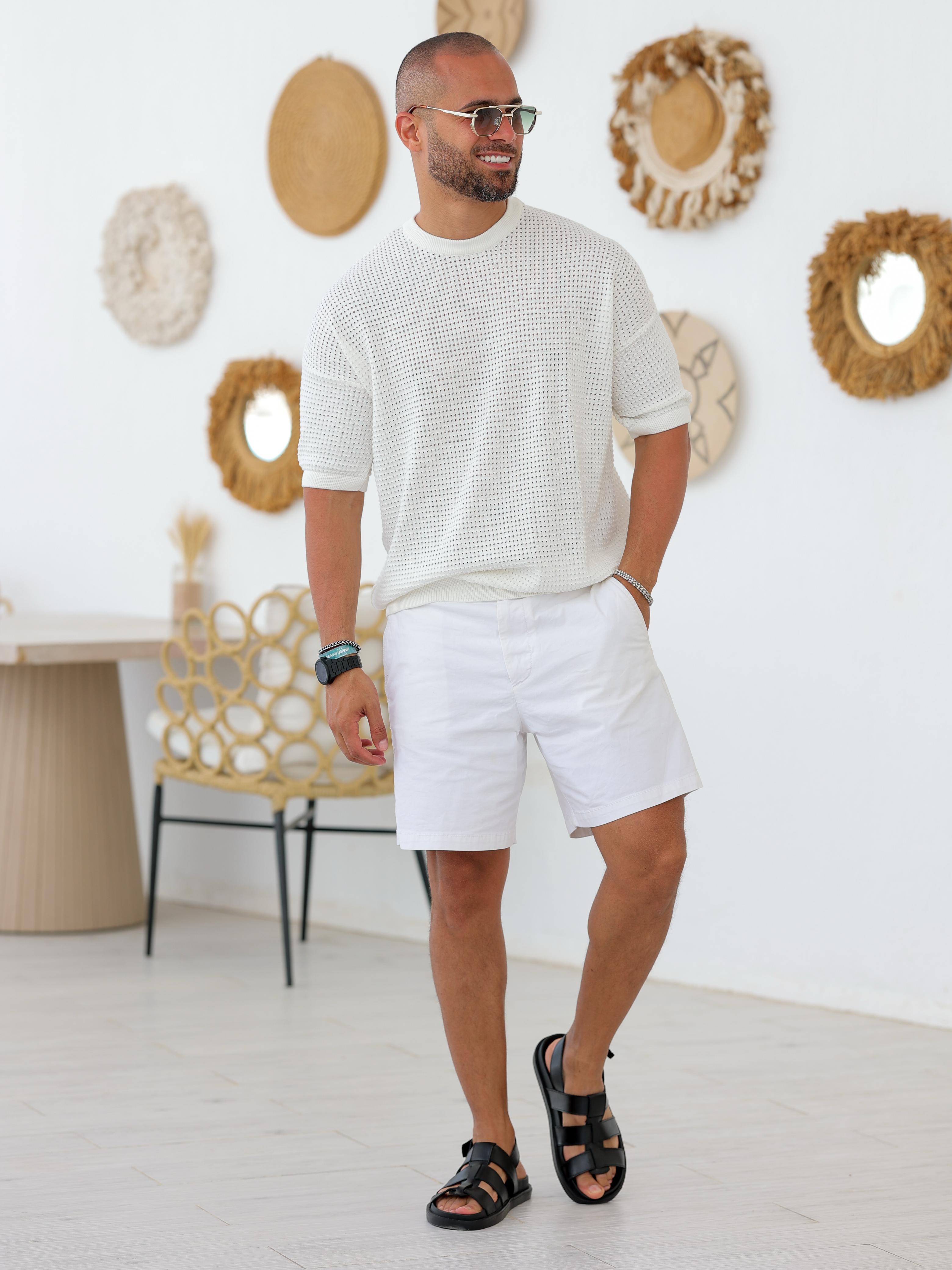 Basic Oversize Knitwear T-shirt/5001