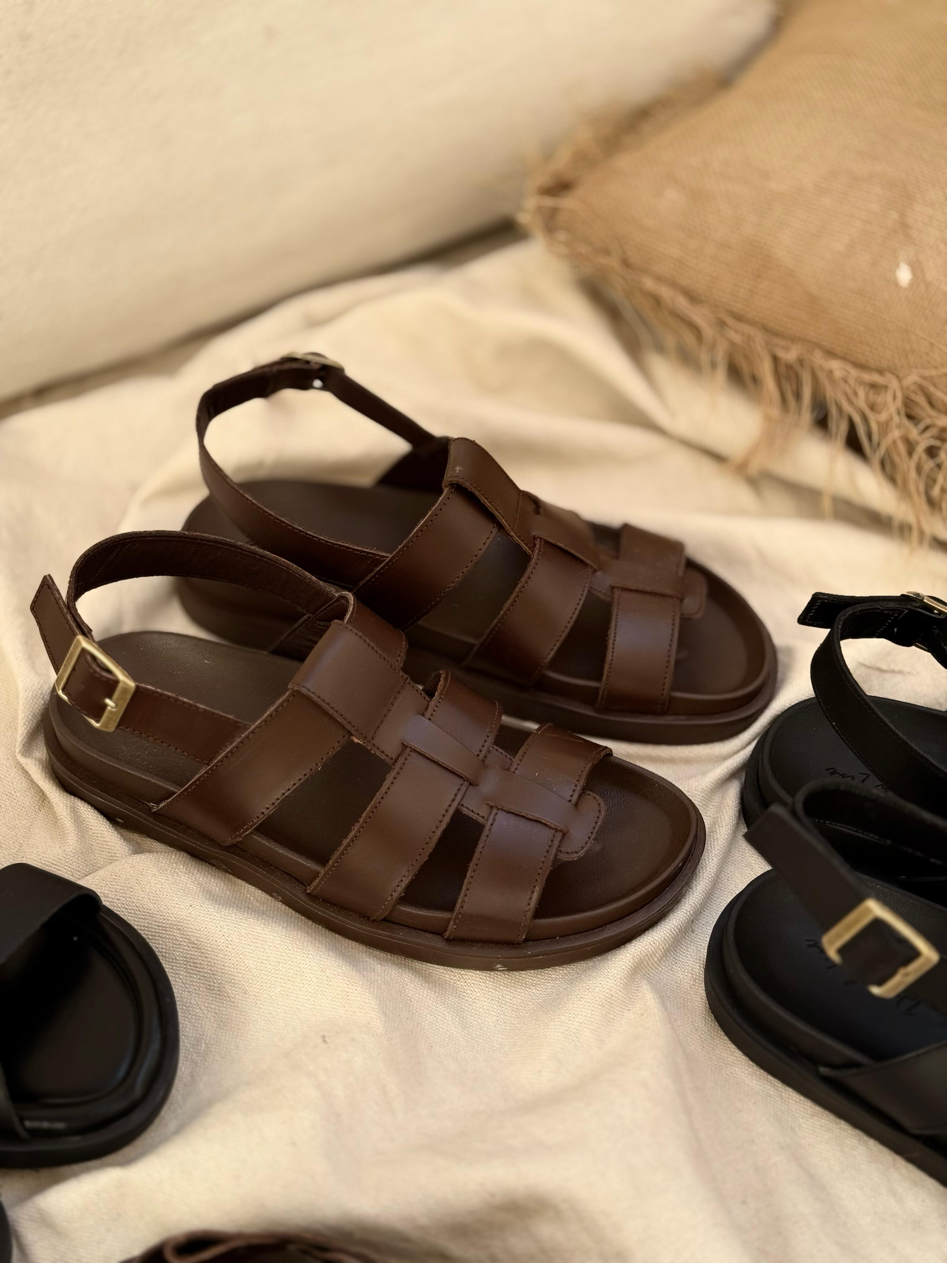 Basic Leather Sandal/5603