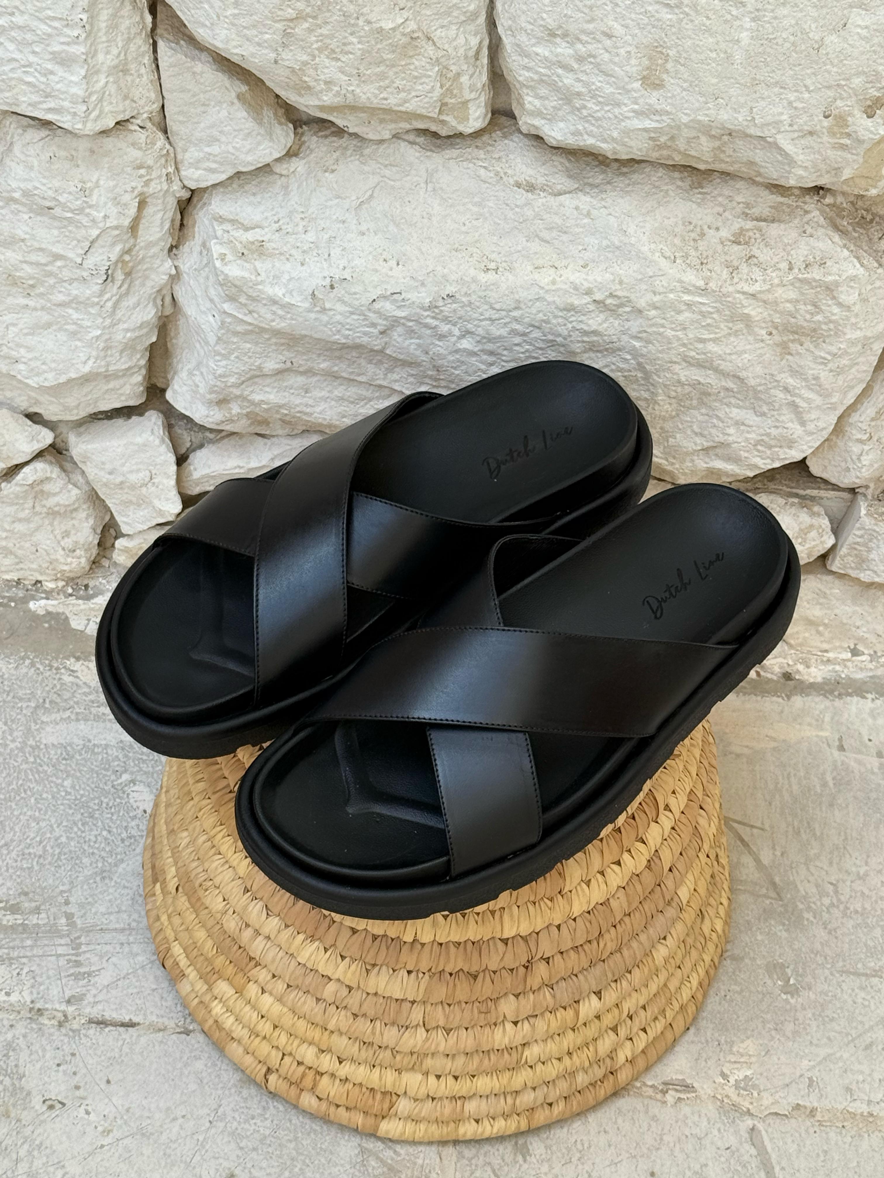 Basic Leather Slipper/5602