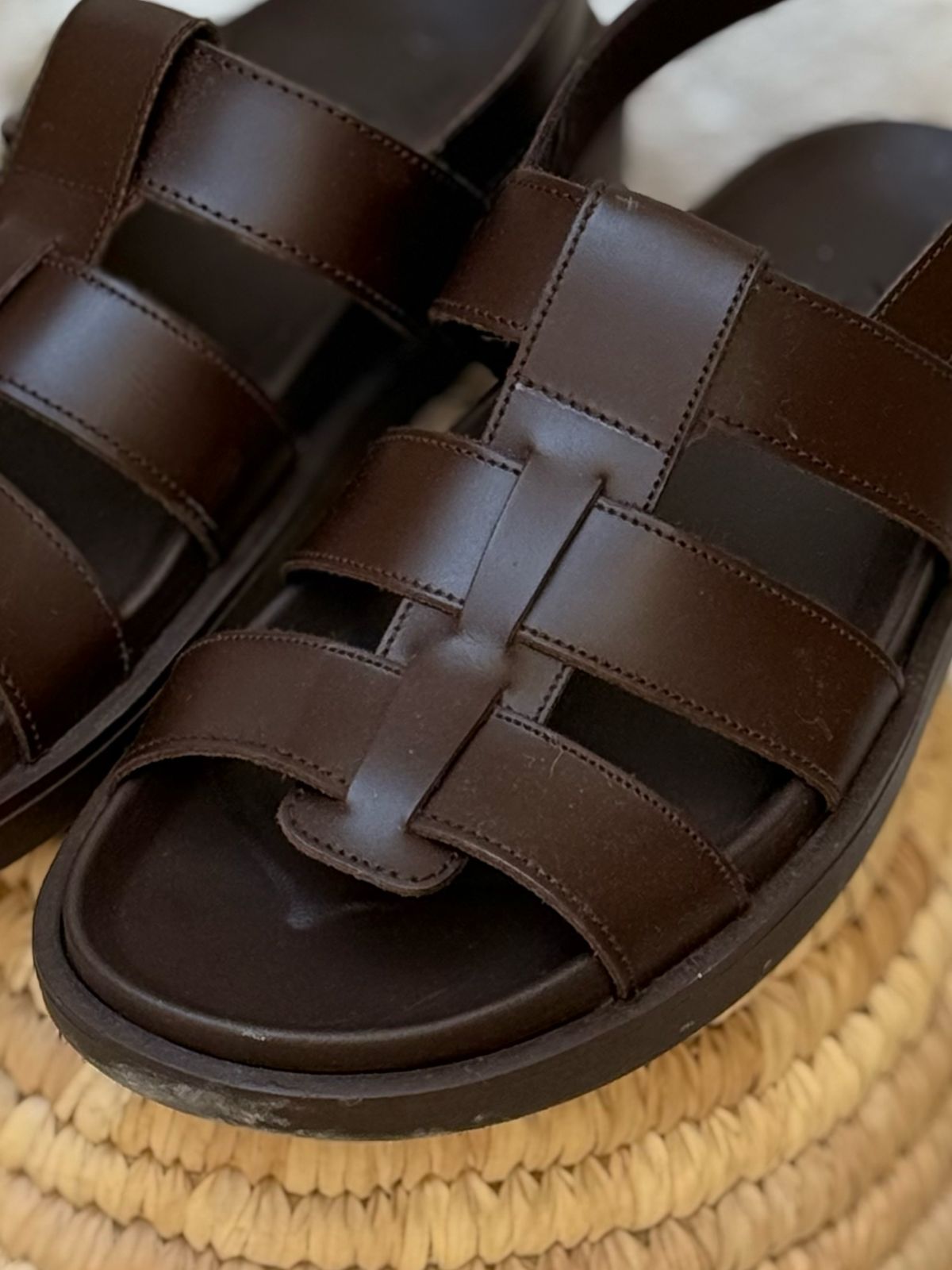 Basic Leather Sandal/5603