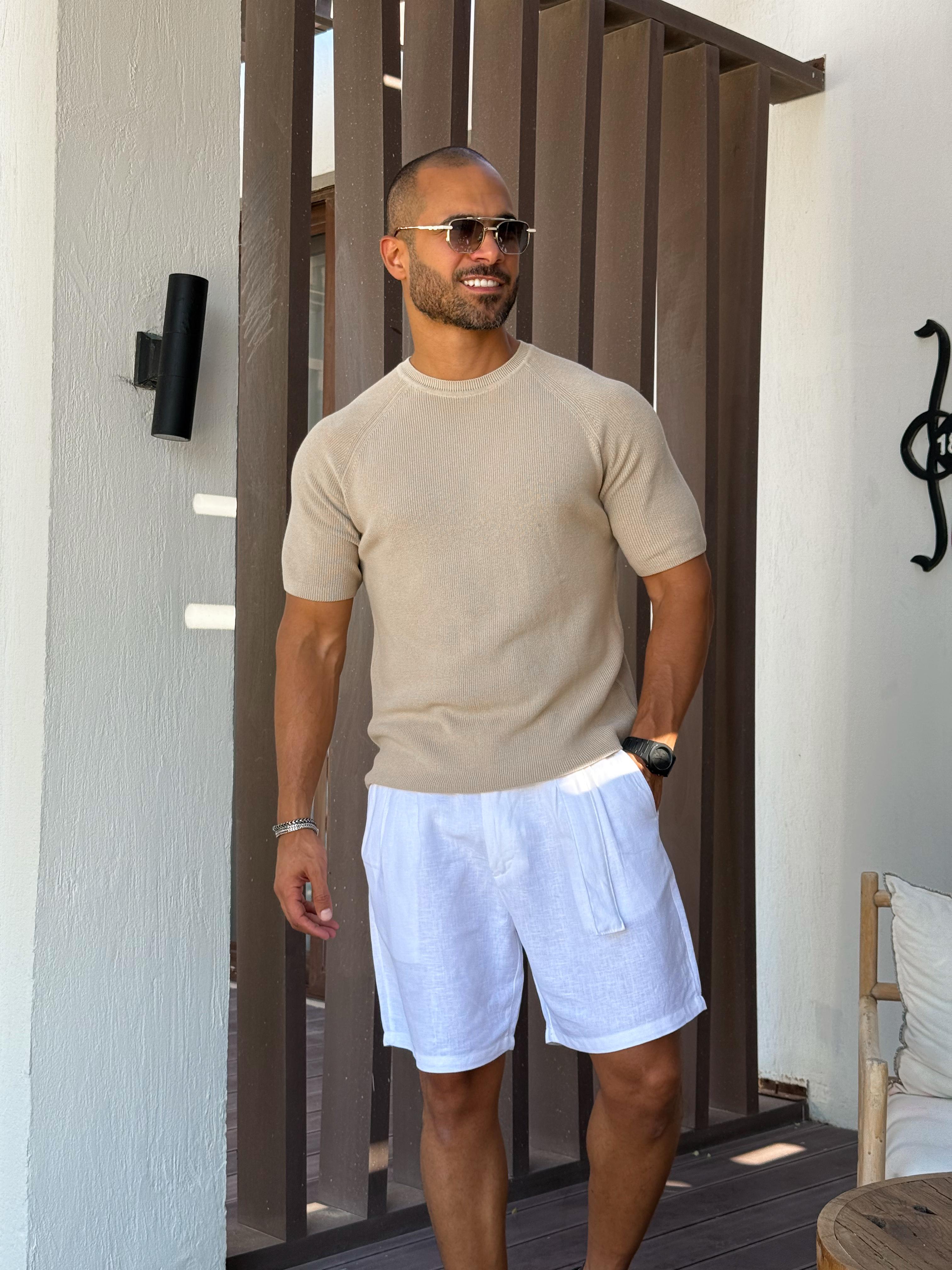 Basic Regular Fit Knitwear T-shirt/5011