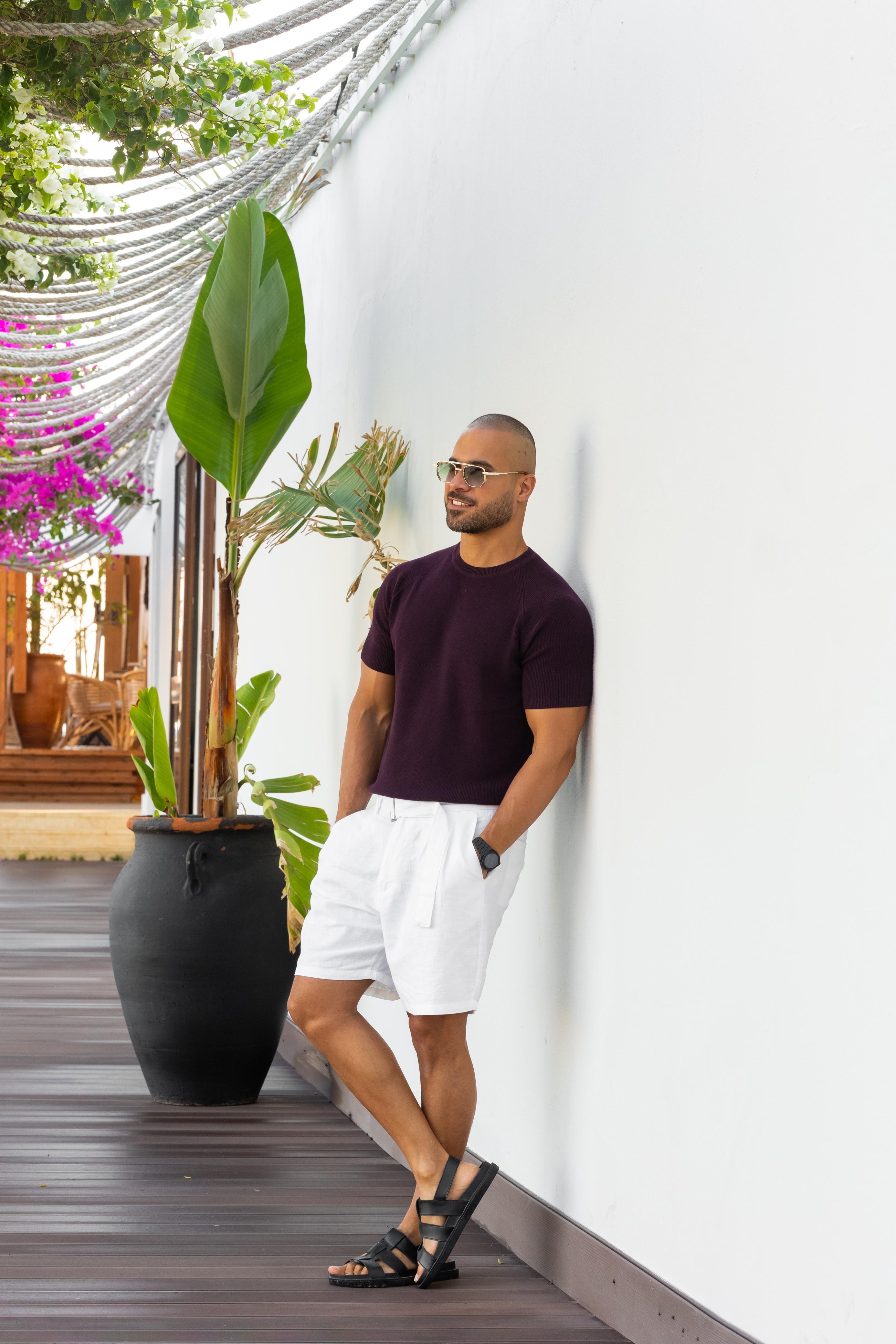 Basic Regular Fit Knitwear T-shirt/5011