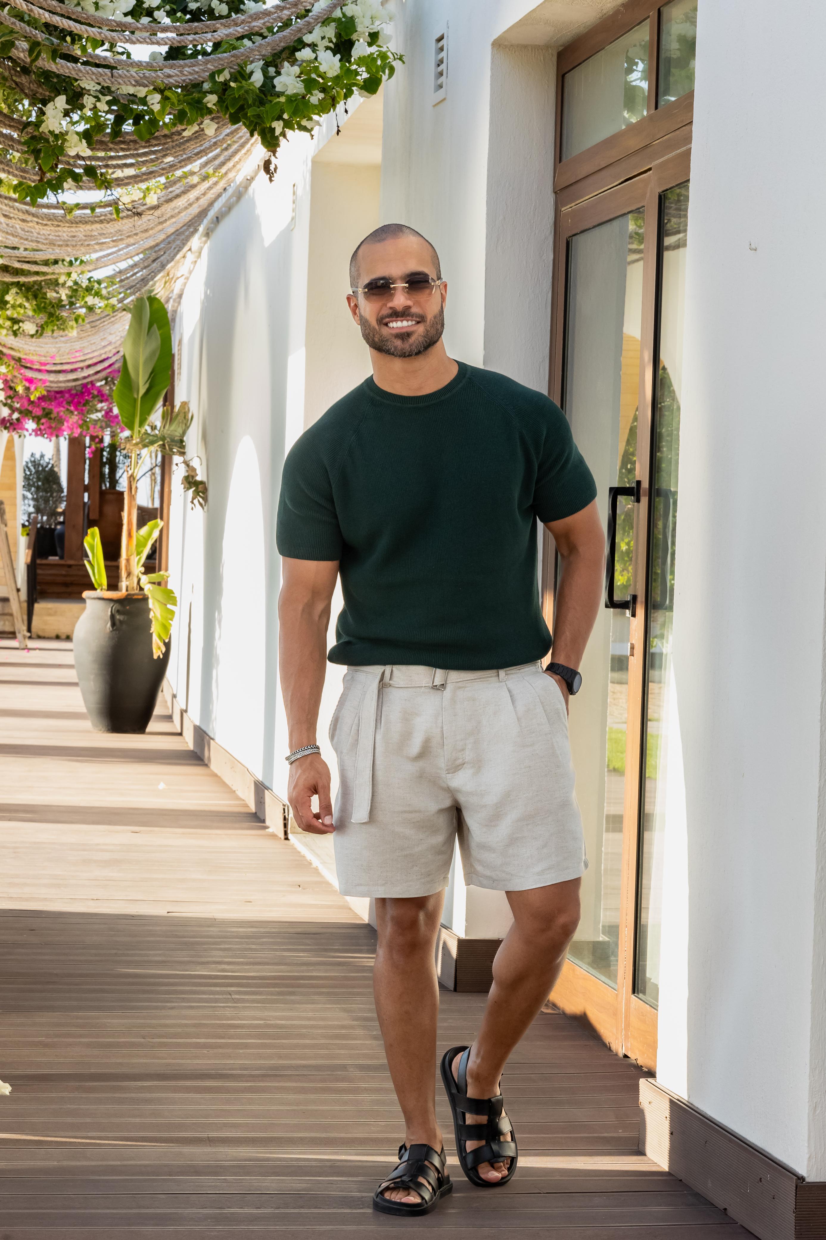 Basic Regular Fit Knitwear T-shirt/5011