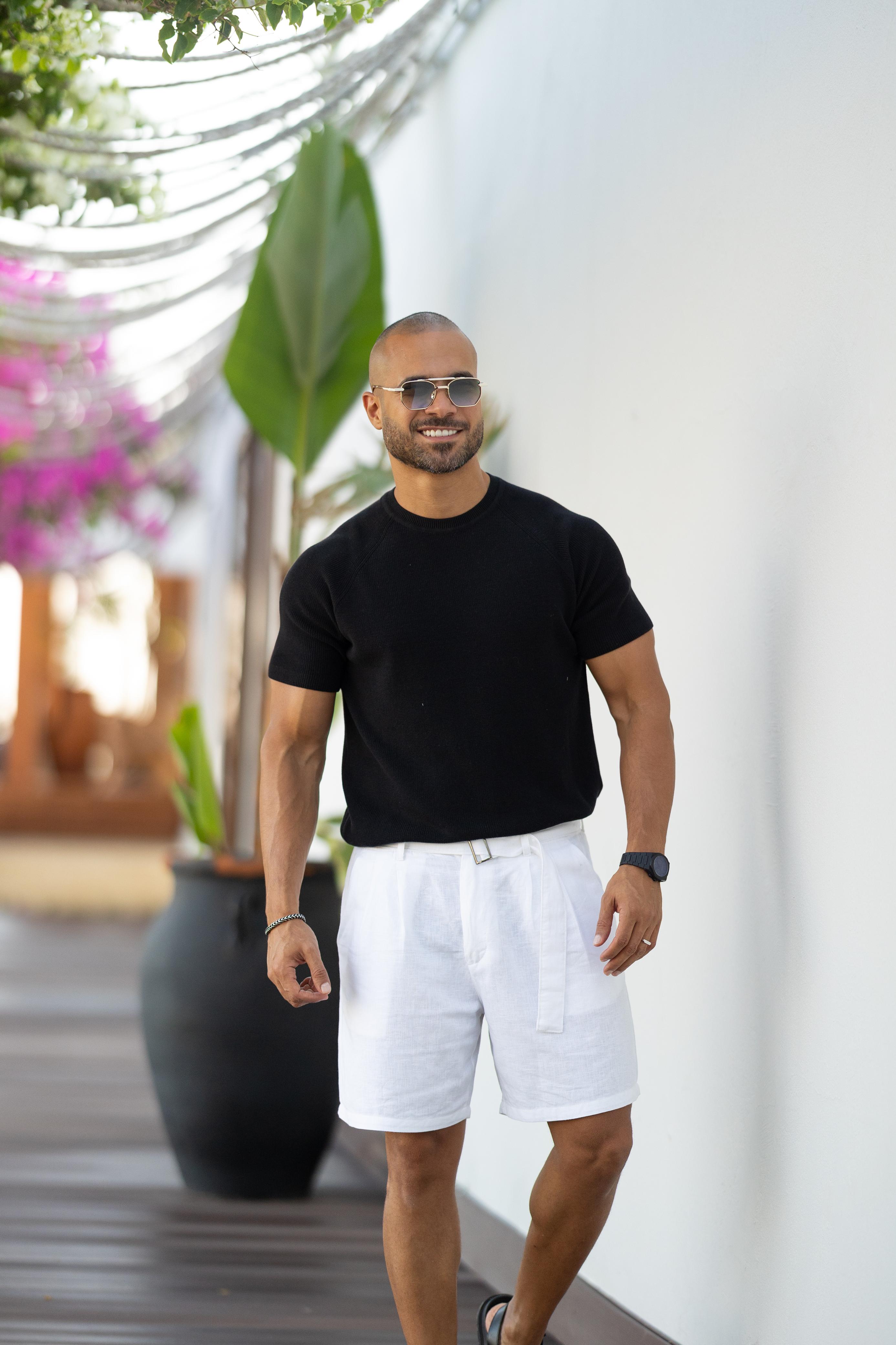 Basic Regular Fit Knitwear T-shirt/5011