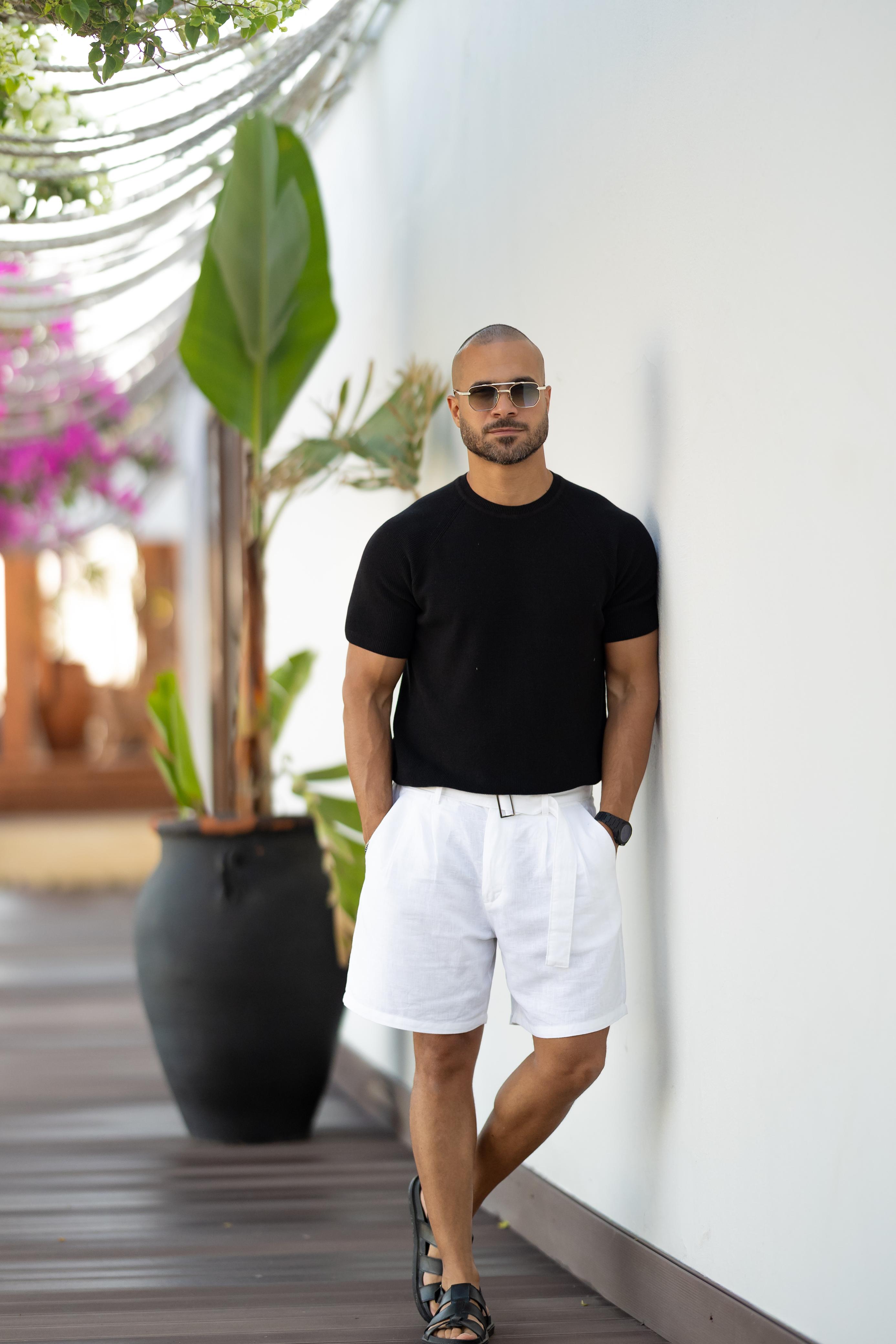 Basic Regular Fit Knitwear T-shirt/5011