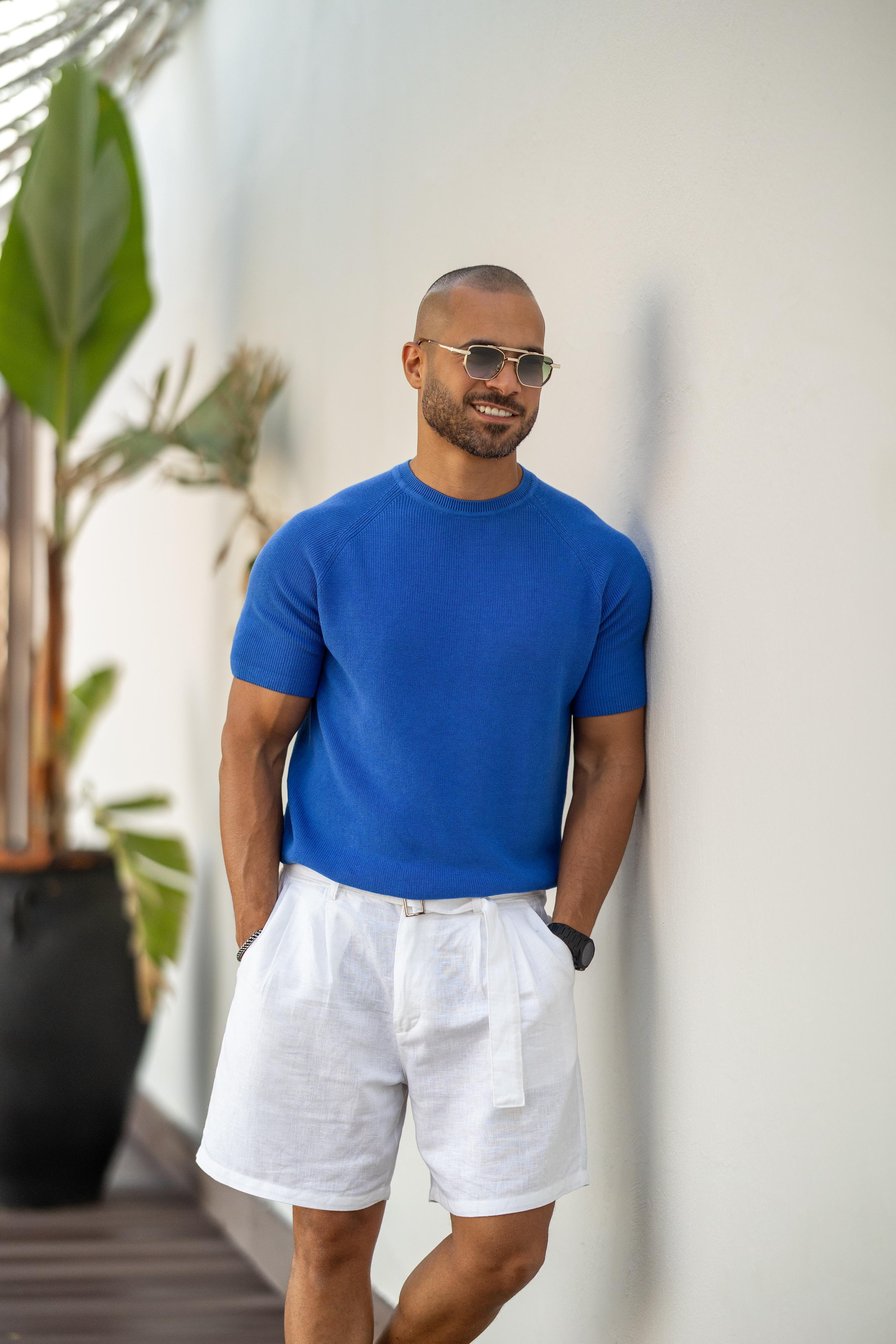 Basic Regular Fit Knitwear T-shirt/5011