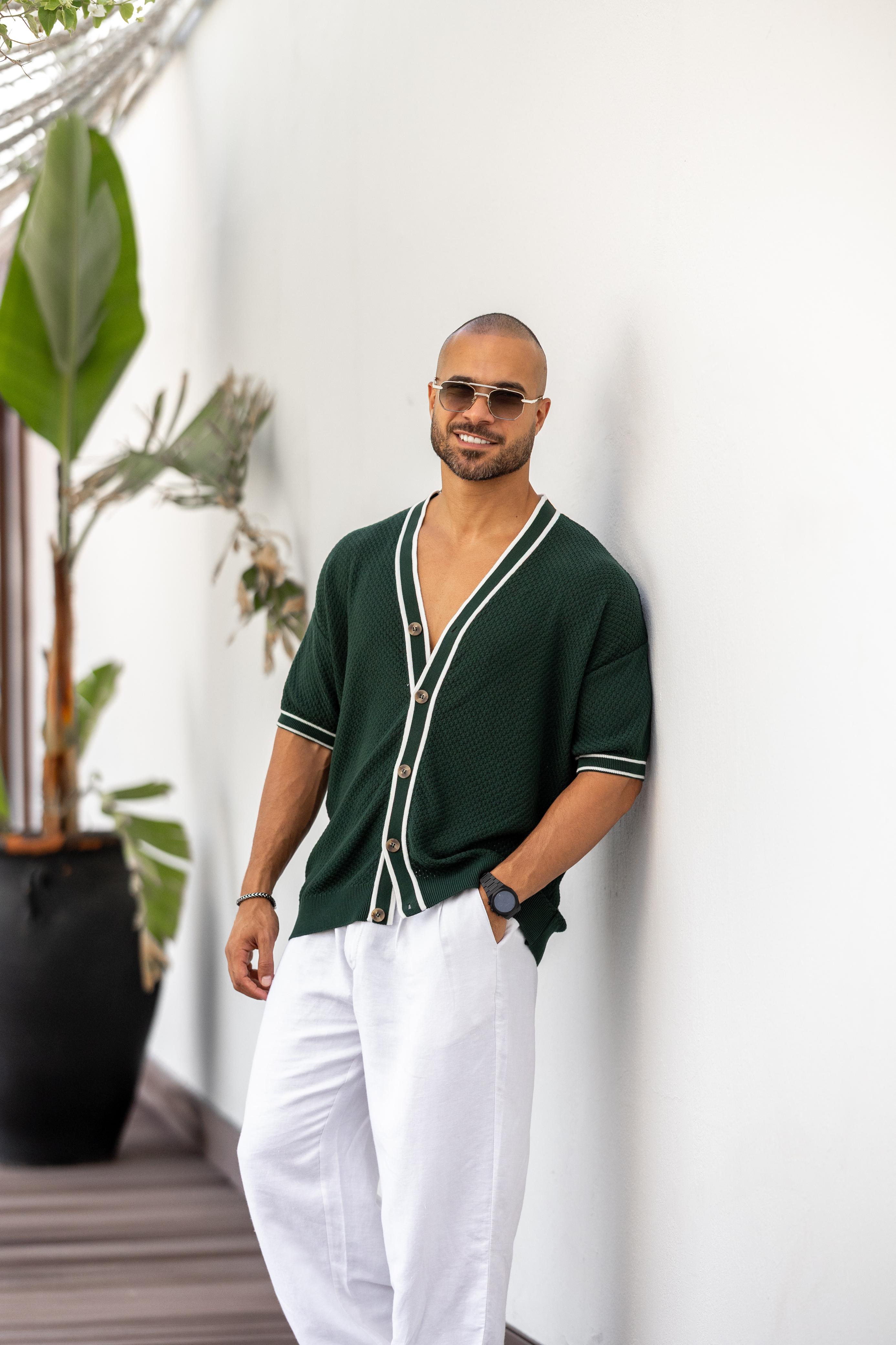 Basic Relaxed Fit Knitwear Shirt/5010