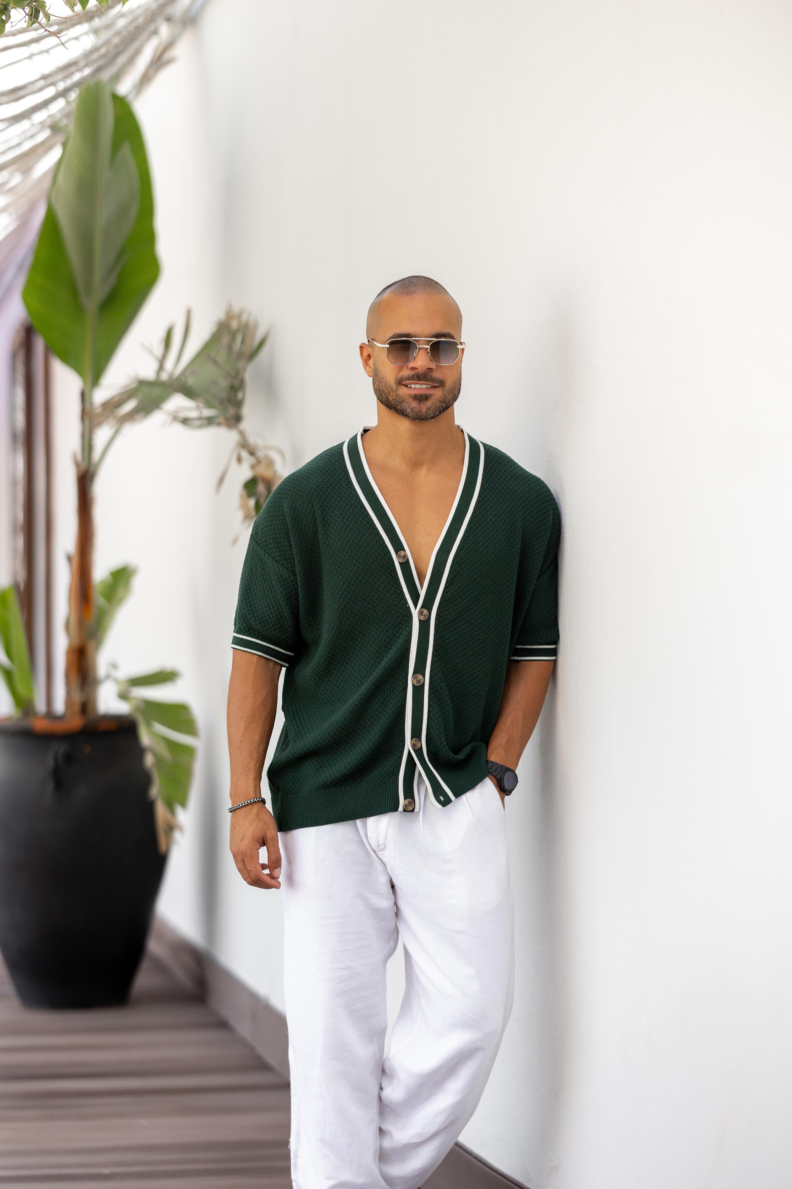 Basic Relaxed Fit Knitwear Shirt/5010