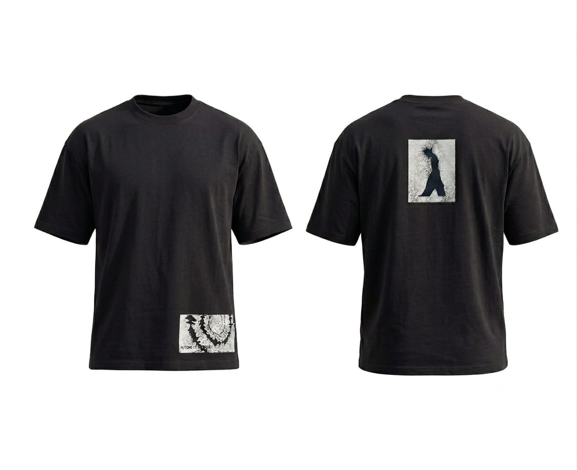 Oversized Ripped Rebel T-Shirt 3379