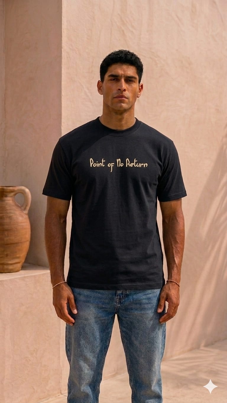 Regular Fit T-shirt with Eagle Pattern 3376