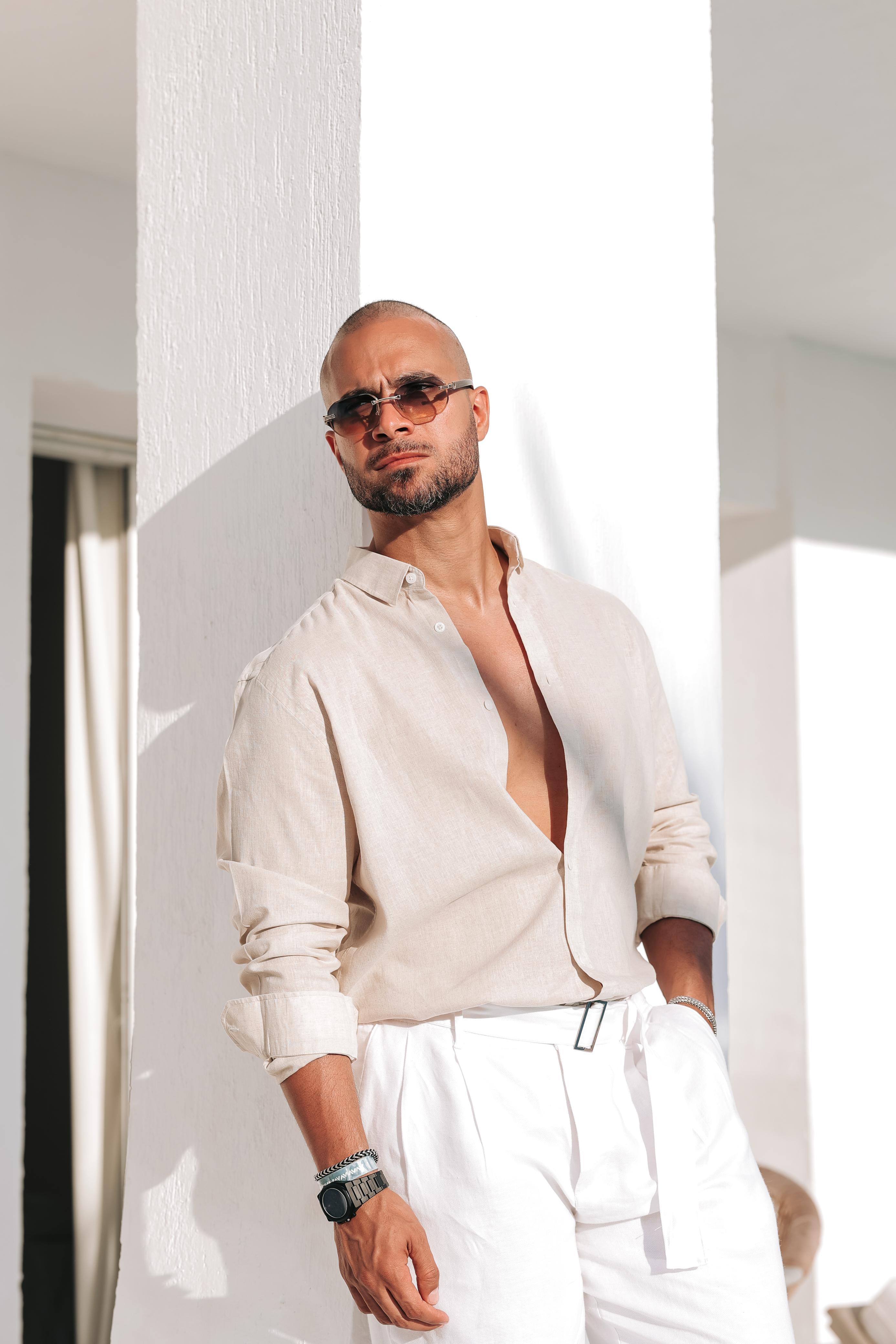 Basic Linen Shirt long sleeves/2303