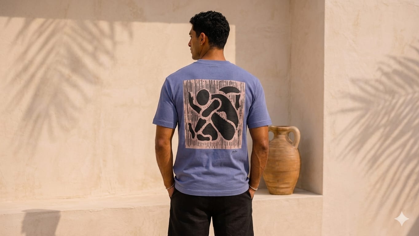 Regular Fit T-shirt with Print 3373